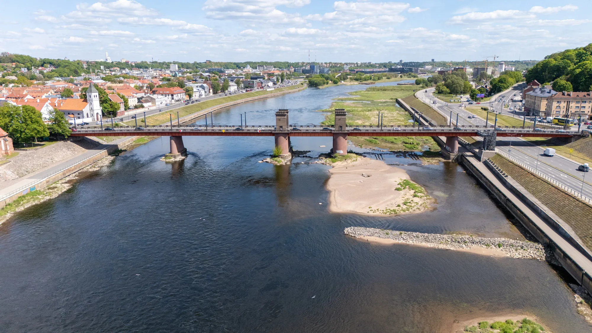 Ties Kaunu nusekęs Nemunas / Kas vyksta Kaune nuotr.