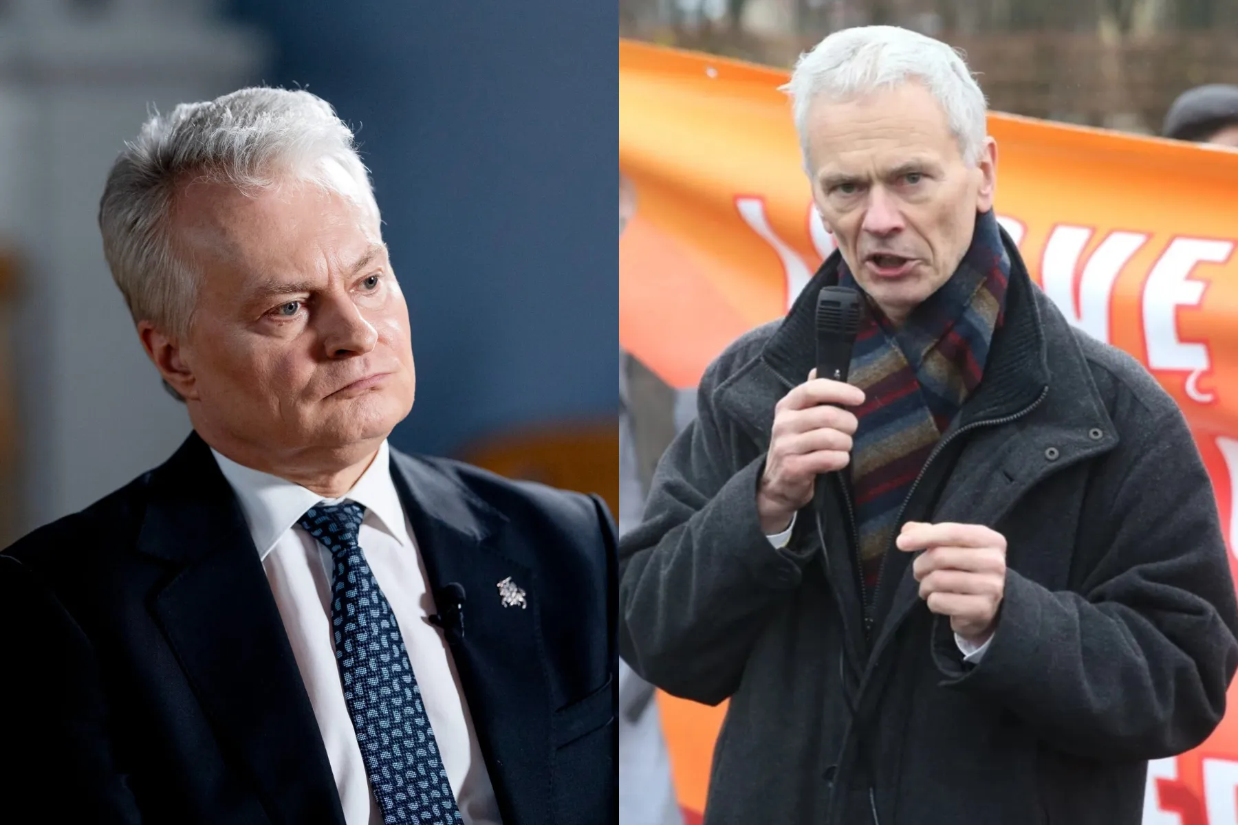 Gitanas Nausėda ir Eduardas Vaitkus