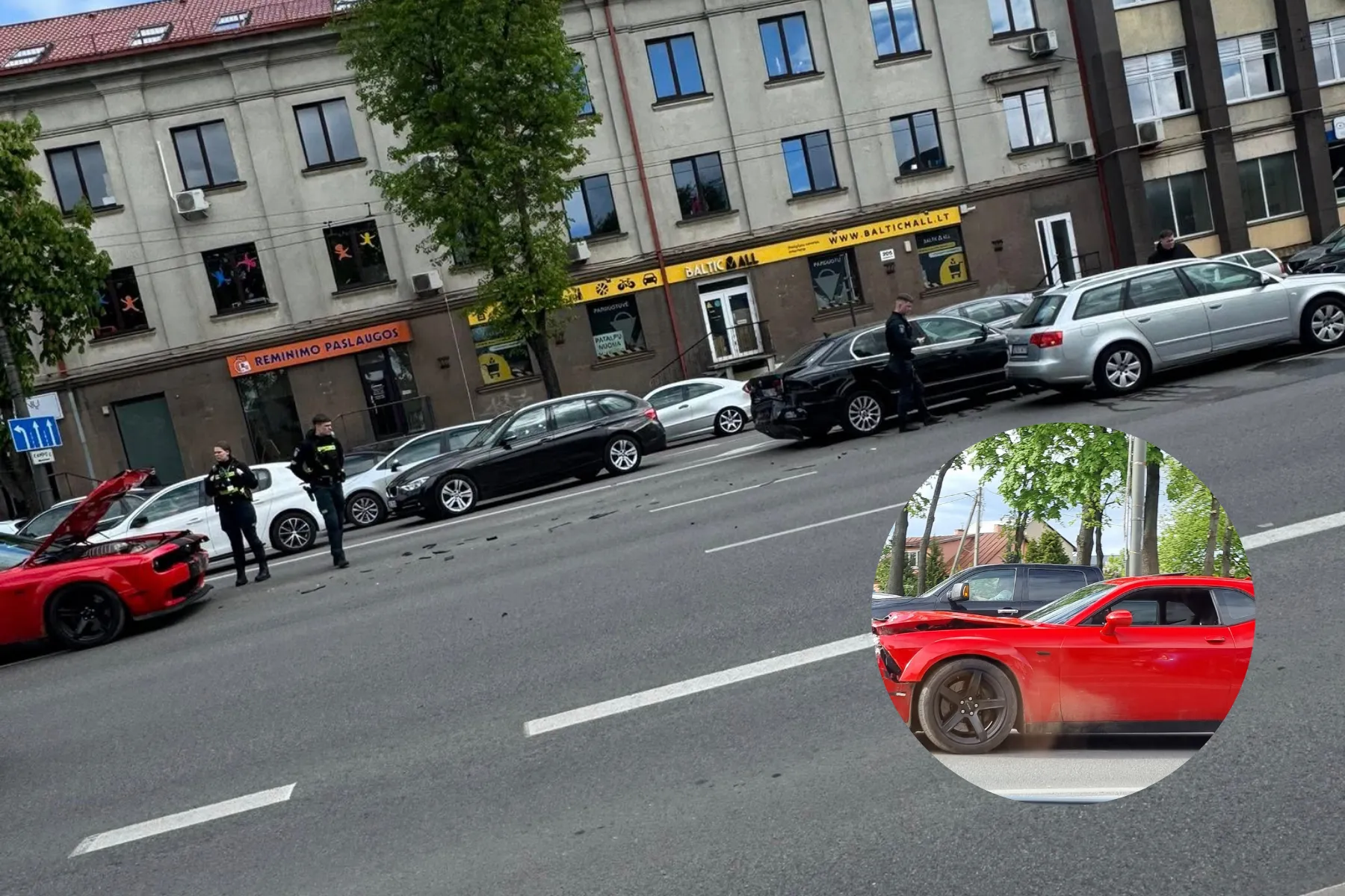 Avarija Savanorių pr.