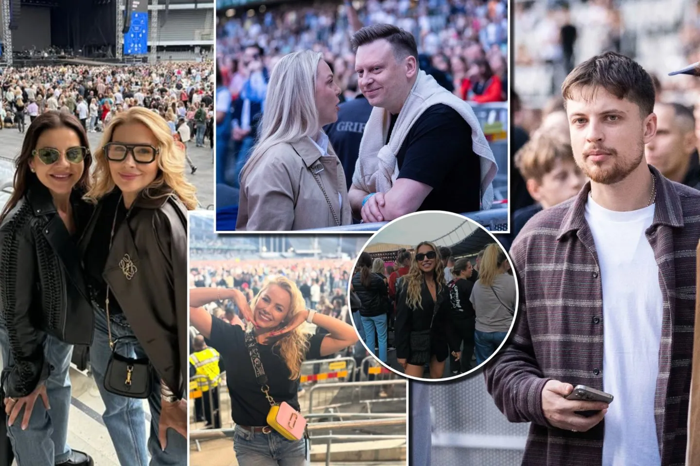 Žinomi žmonės J. Timberlake koncerte Kaune / lrytas koliažas