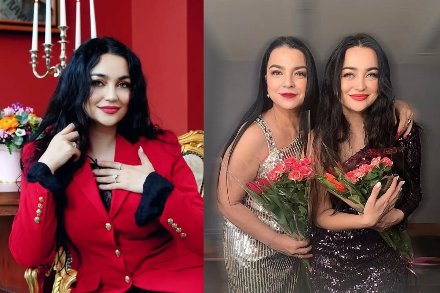 Monika Falcon su mama Giulija