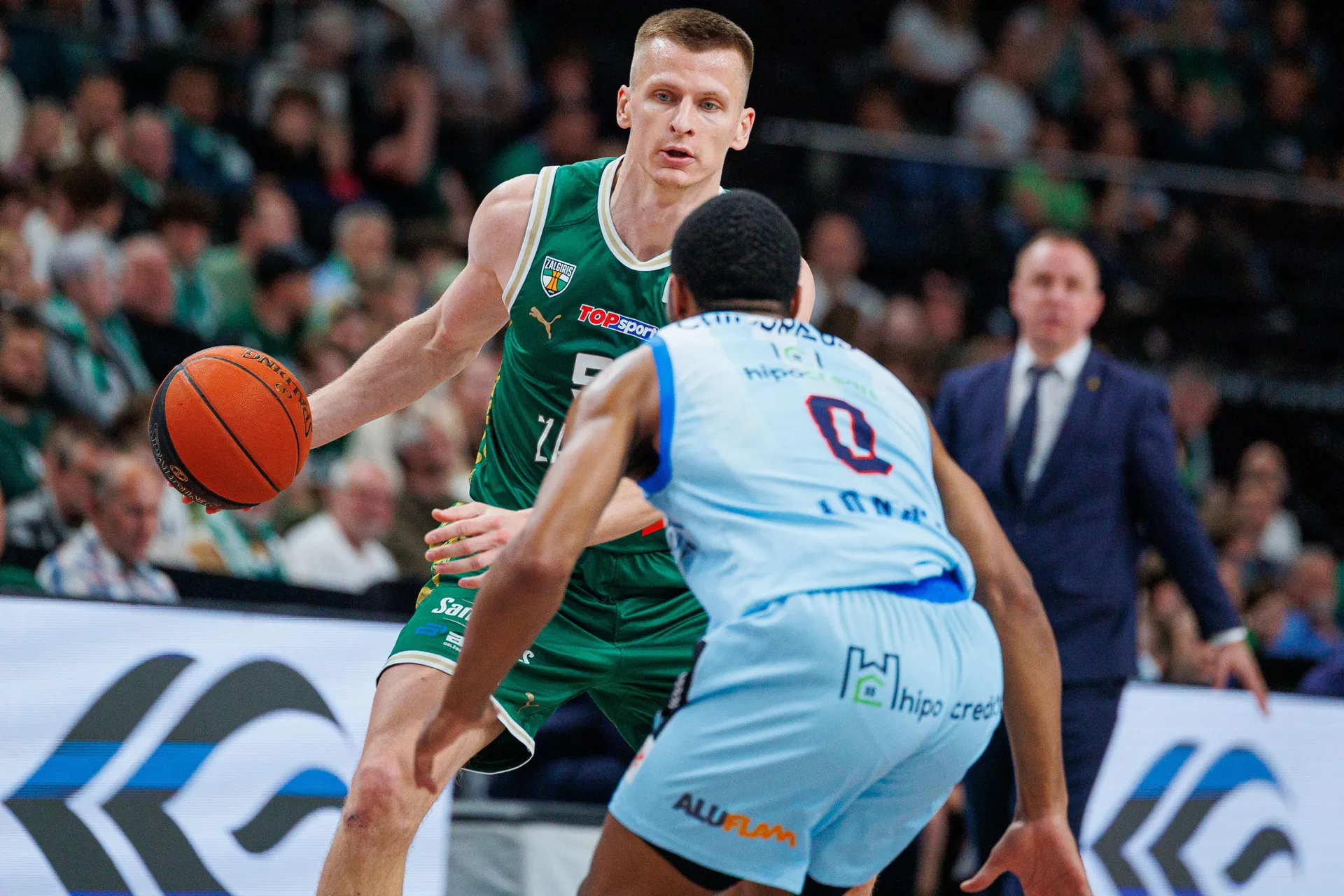 Kauno „Žalgiris“ – Jonavos „CBet“ / E. Ovčarenko / BNS nuotr.