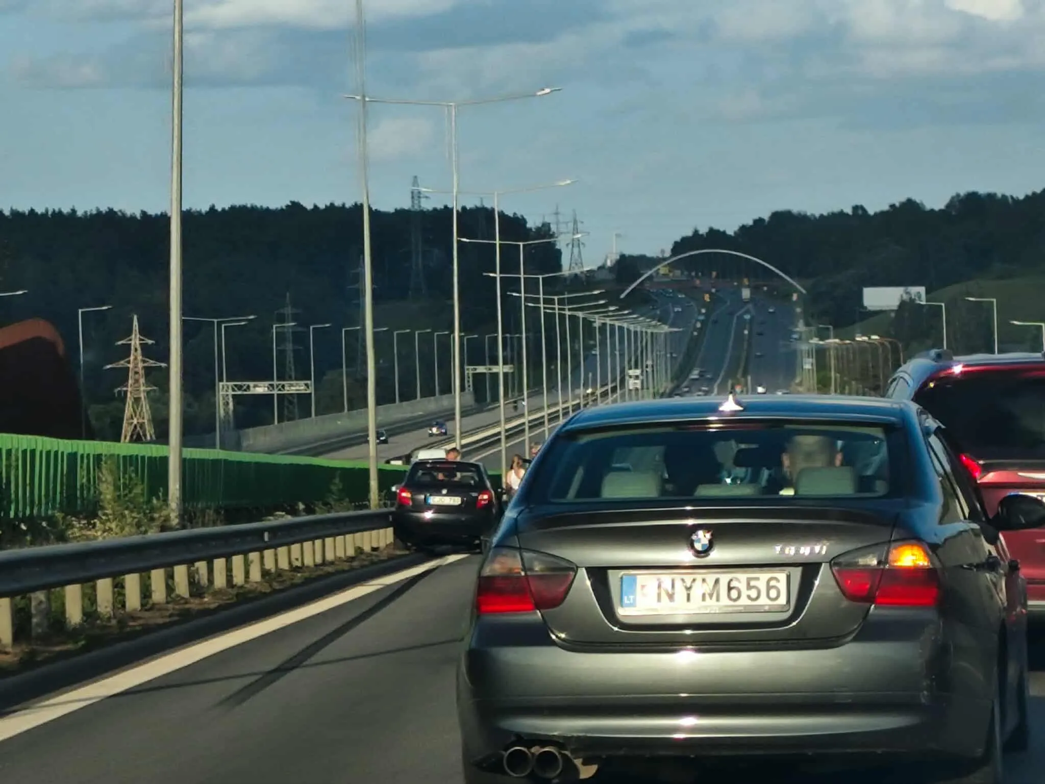 Avarija Islandijos pl. / Skaitytojų nuotr.