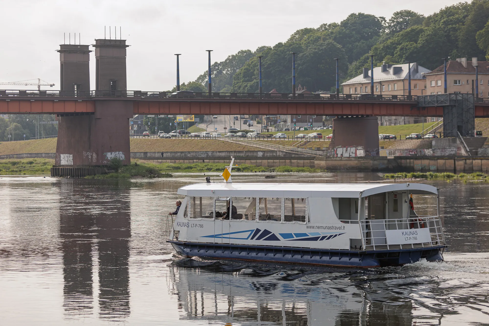 Ekskursijos laivu Nemunu / R. Tenio nuotr.