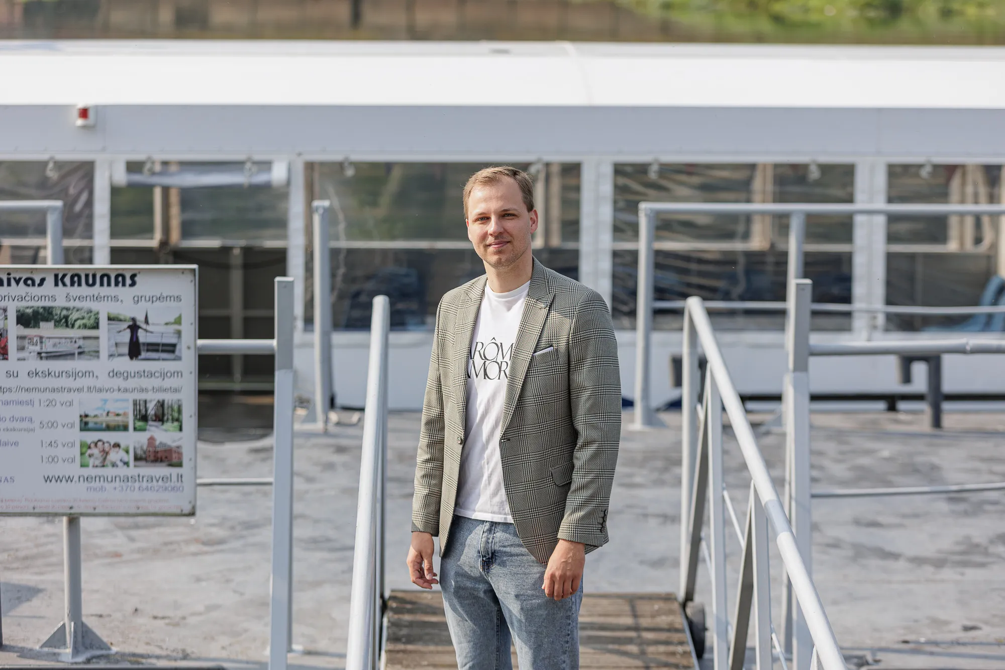 Ekskursijos laivu Nemunu / R. Tenio nuotr.