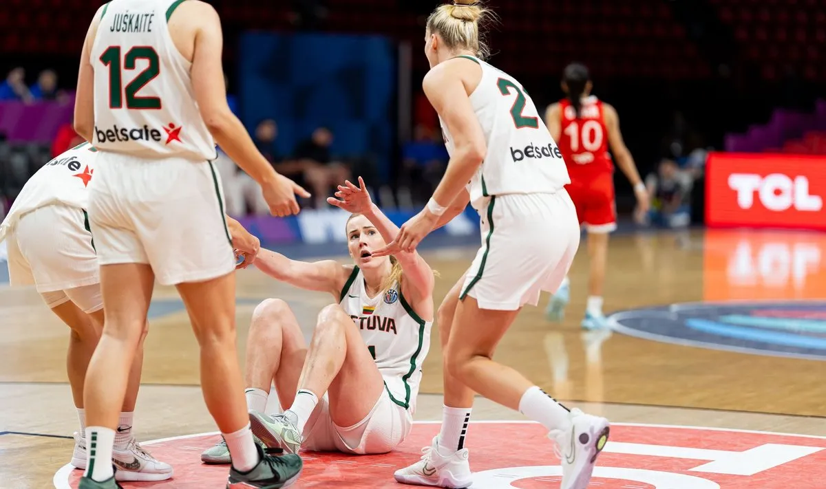 Lietuvių pralaimėjimas užvėrė duris į pasaulio čempionato atranką / Ž. Gedvila / Delfi.lt nuotr.