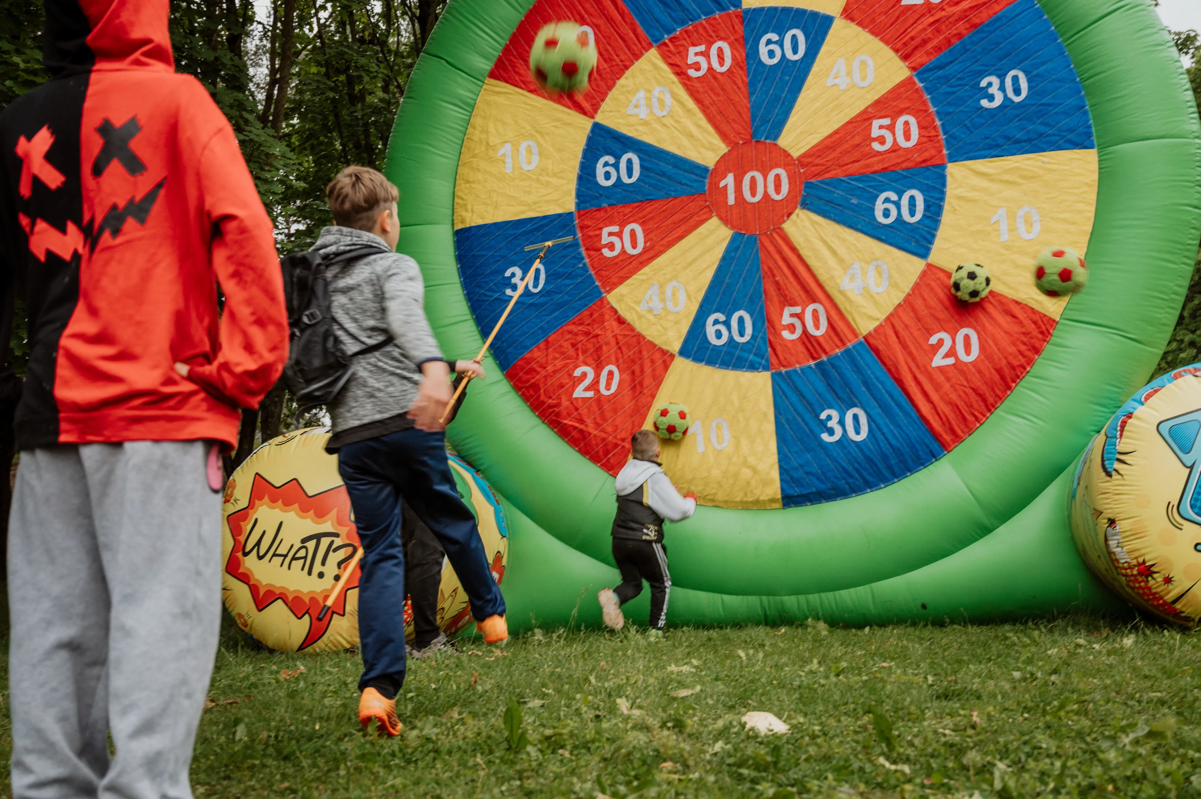 Vaikai, stovykla, žaidimai