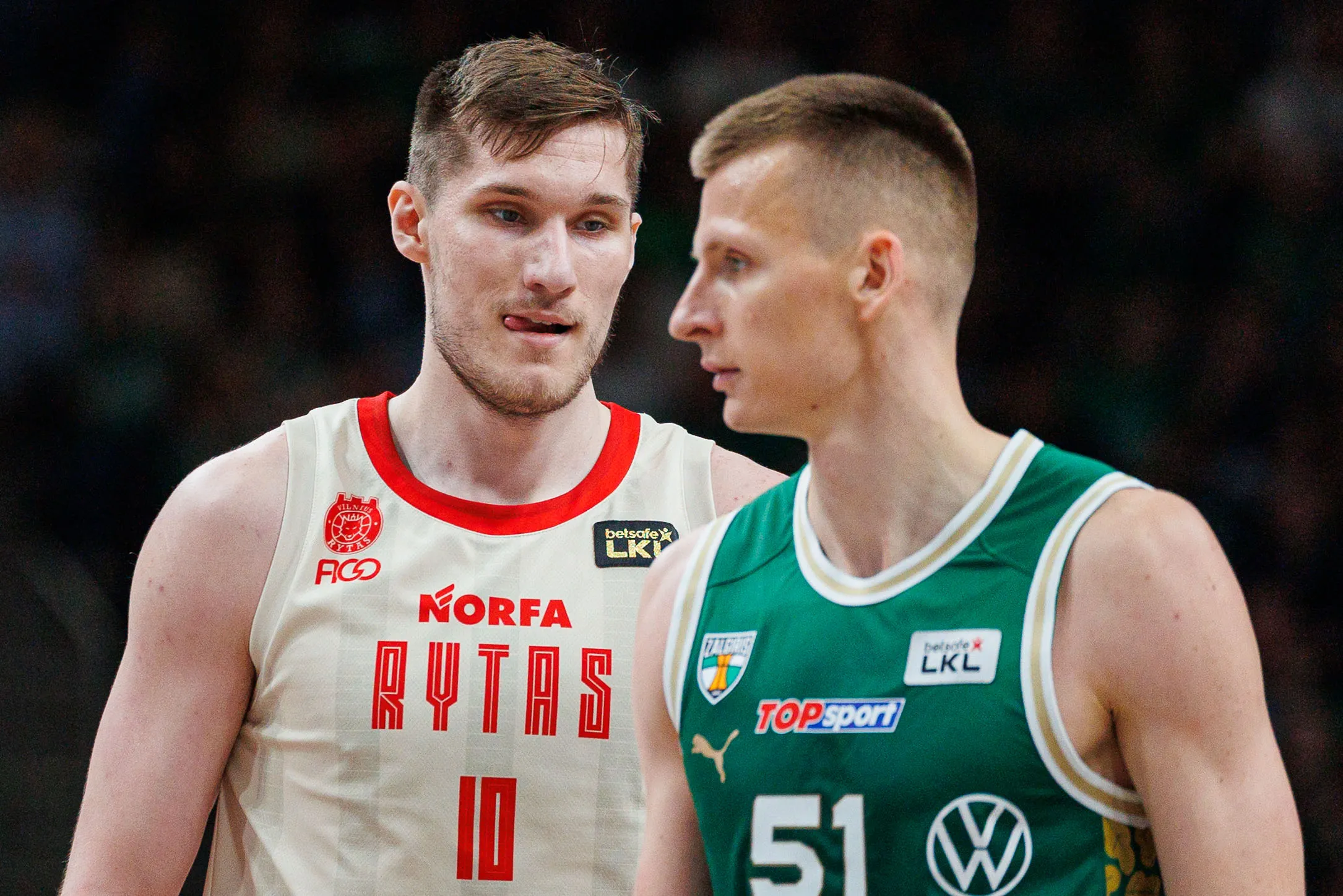 Ąžuolas Tubelis ir Arnas Butkevičius