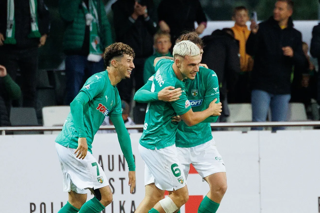 FK „Kauno Žalgiris“ – Bridžendo „Penybont“ / E. Ovčarenko / BNS nuotr.