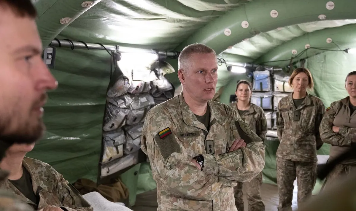 Valdas Meškauskas / DR. JONO BASANAVIČIAUS KARO MEDICINOS TARNYBOS NUOTR. | DR. JONO BASANAVIČIAUS KARO MEDICINOS TARNYBOS NUOTR.