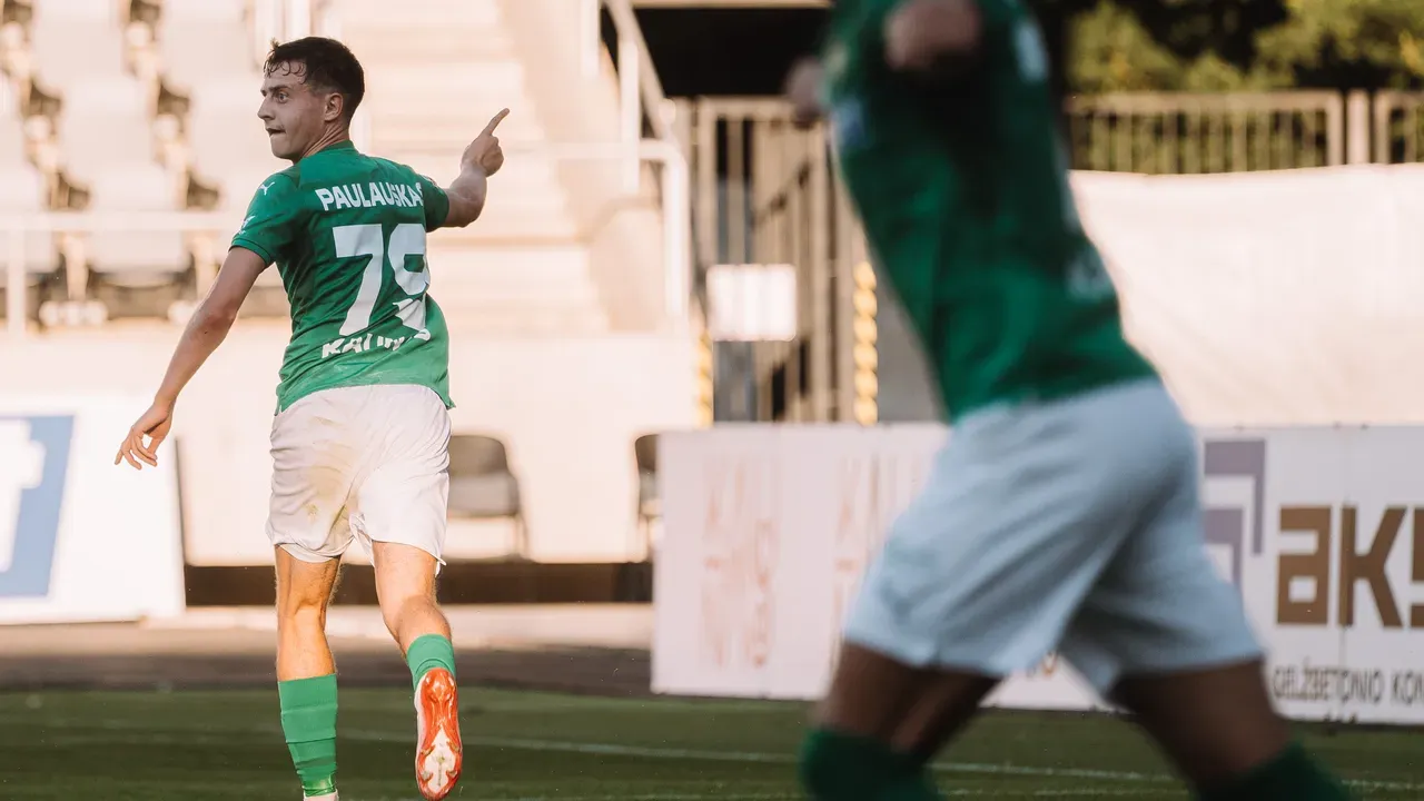 Mažumoje likęs „Kauno Žalgiris“ namuose sutriuškino „Dainavą“ / Žalgiris.lt nuotr.