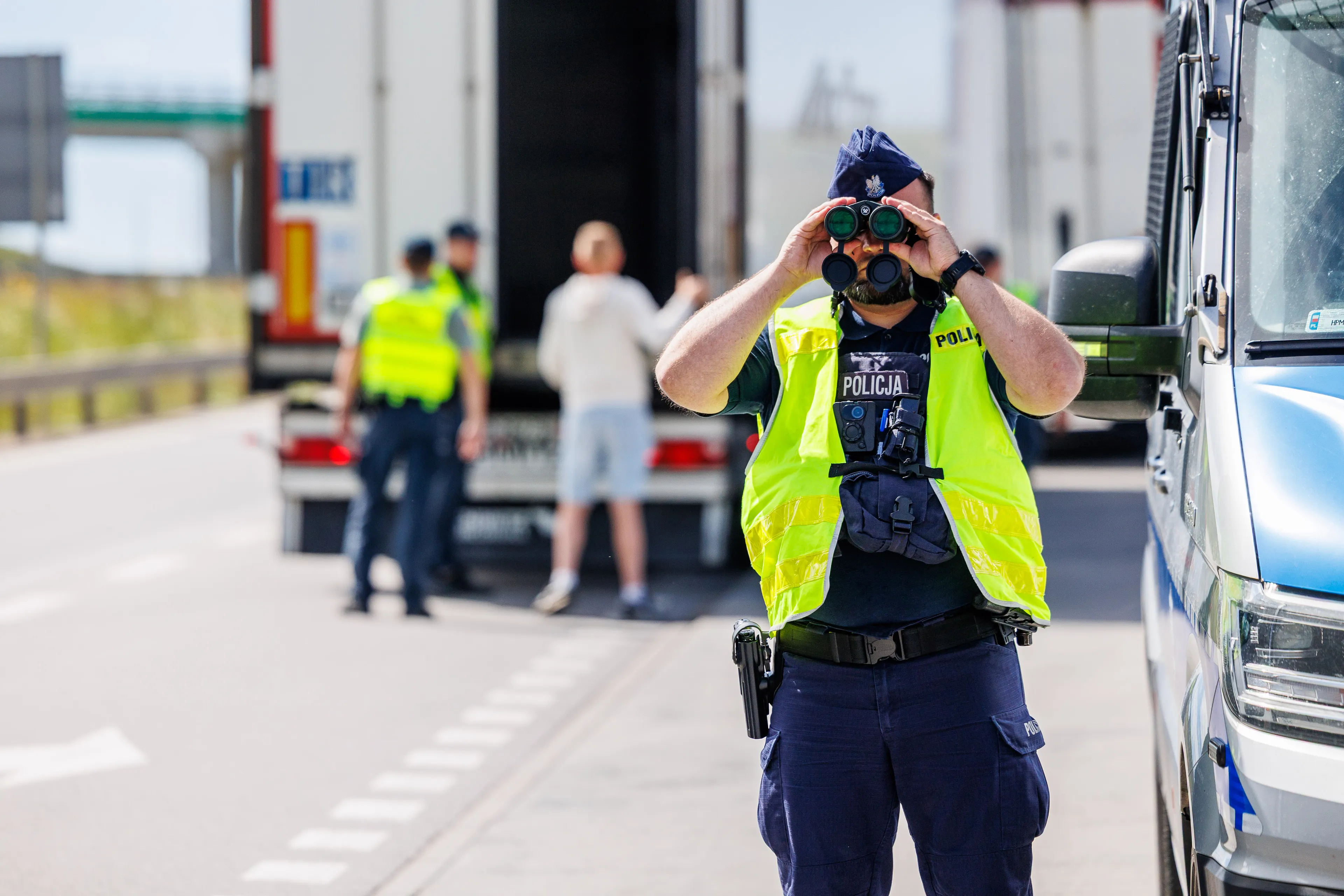 Lenkijos pasienyje stiprinama patikra