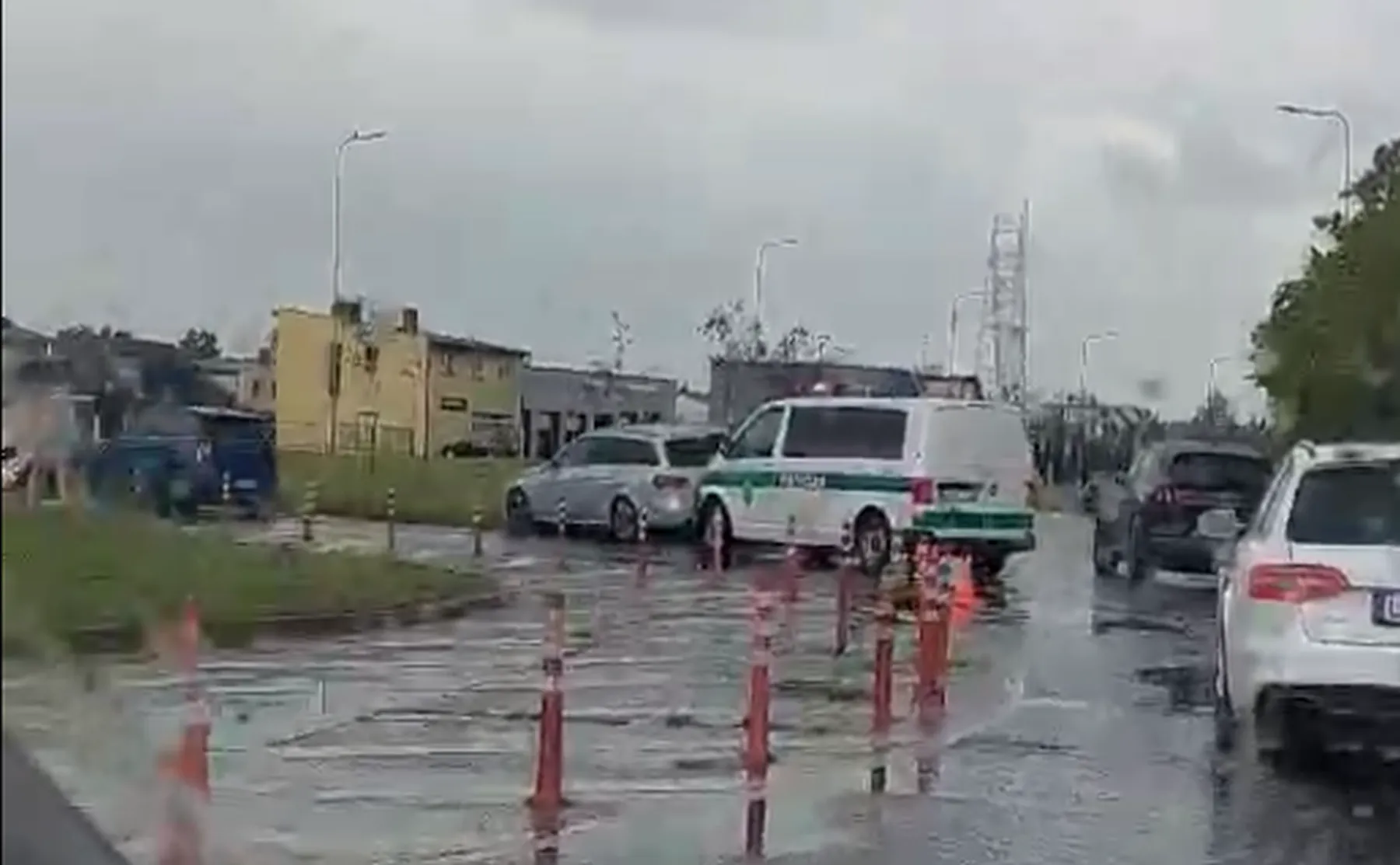 Avarija Šilainiuose / Stop kadras