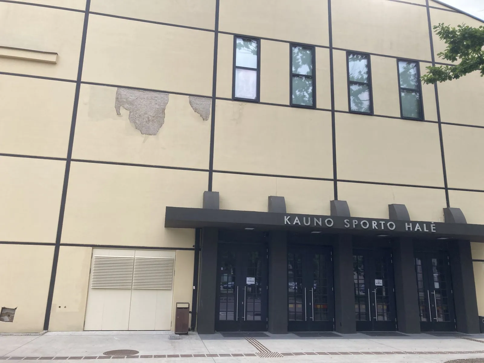 Kauno sporto halės brokas / Skaitytojo nuotr.