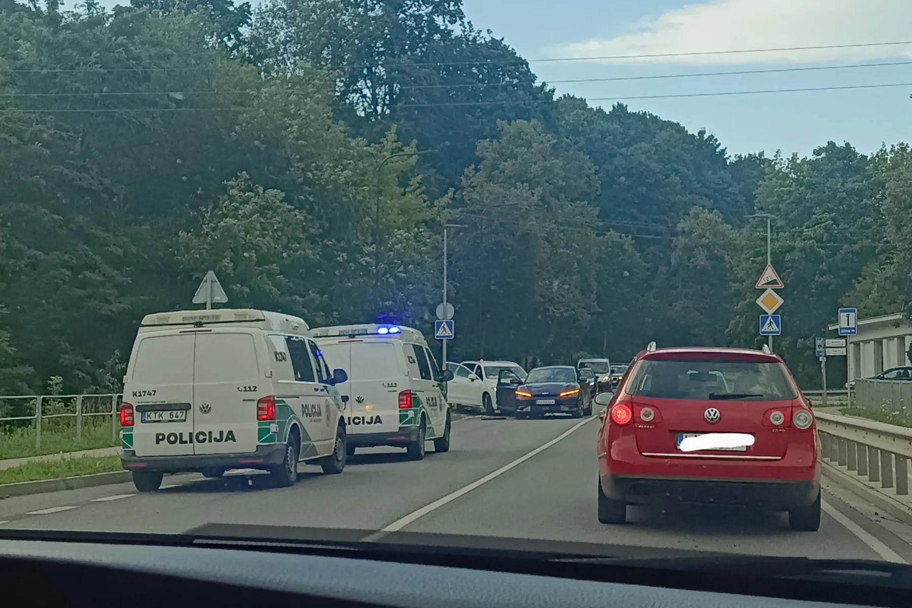 Avarija Raudondvaryje