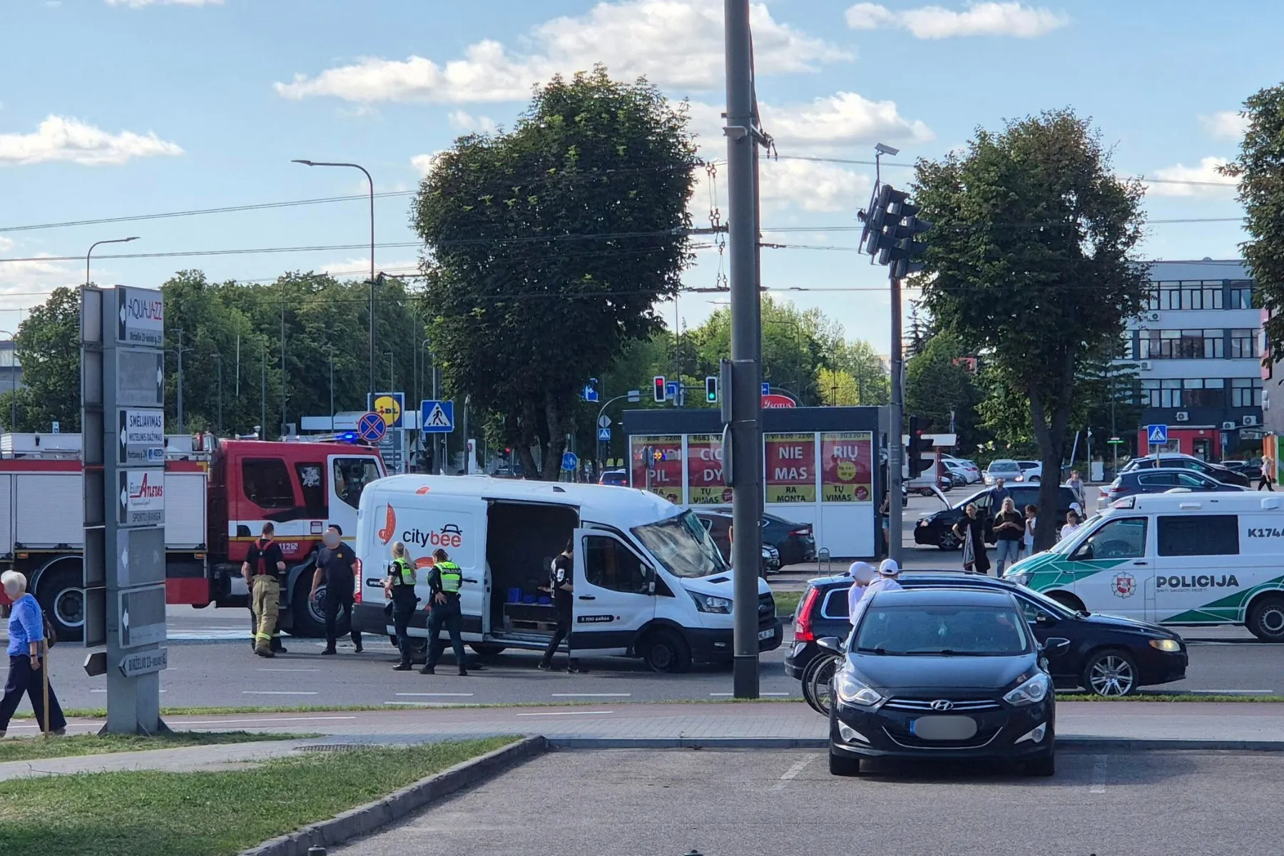 Avarija Savanorių pr.