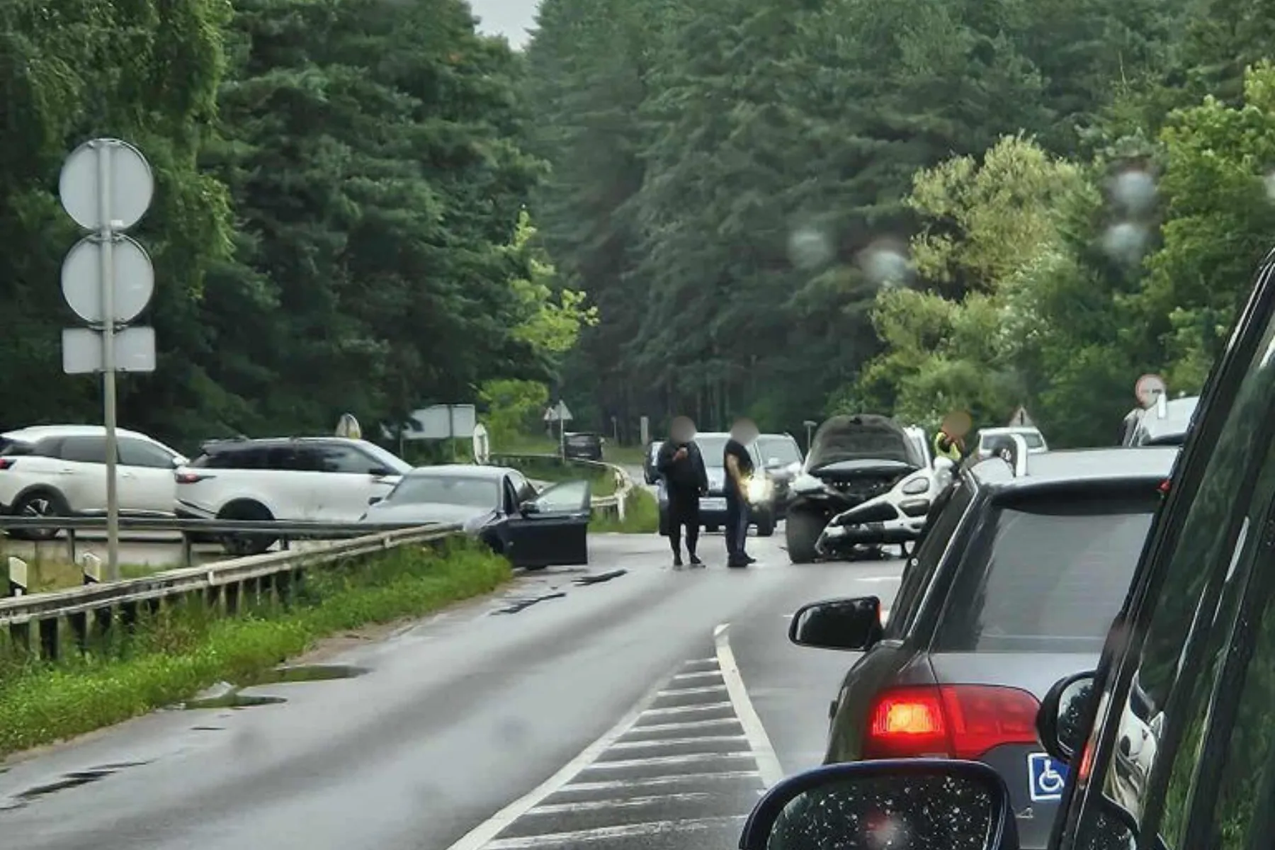 Avarija Panerių gatvėje