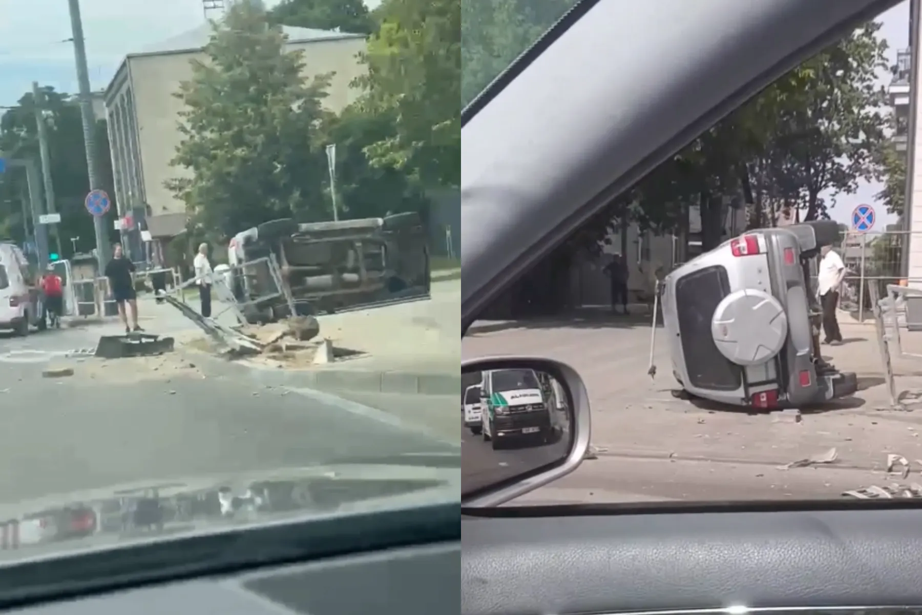 Avarija Juozapavičiaus pr.