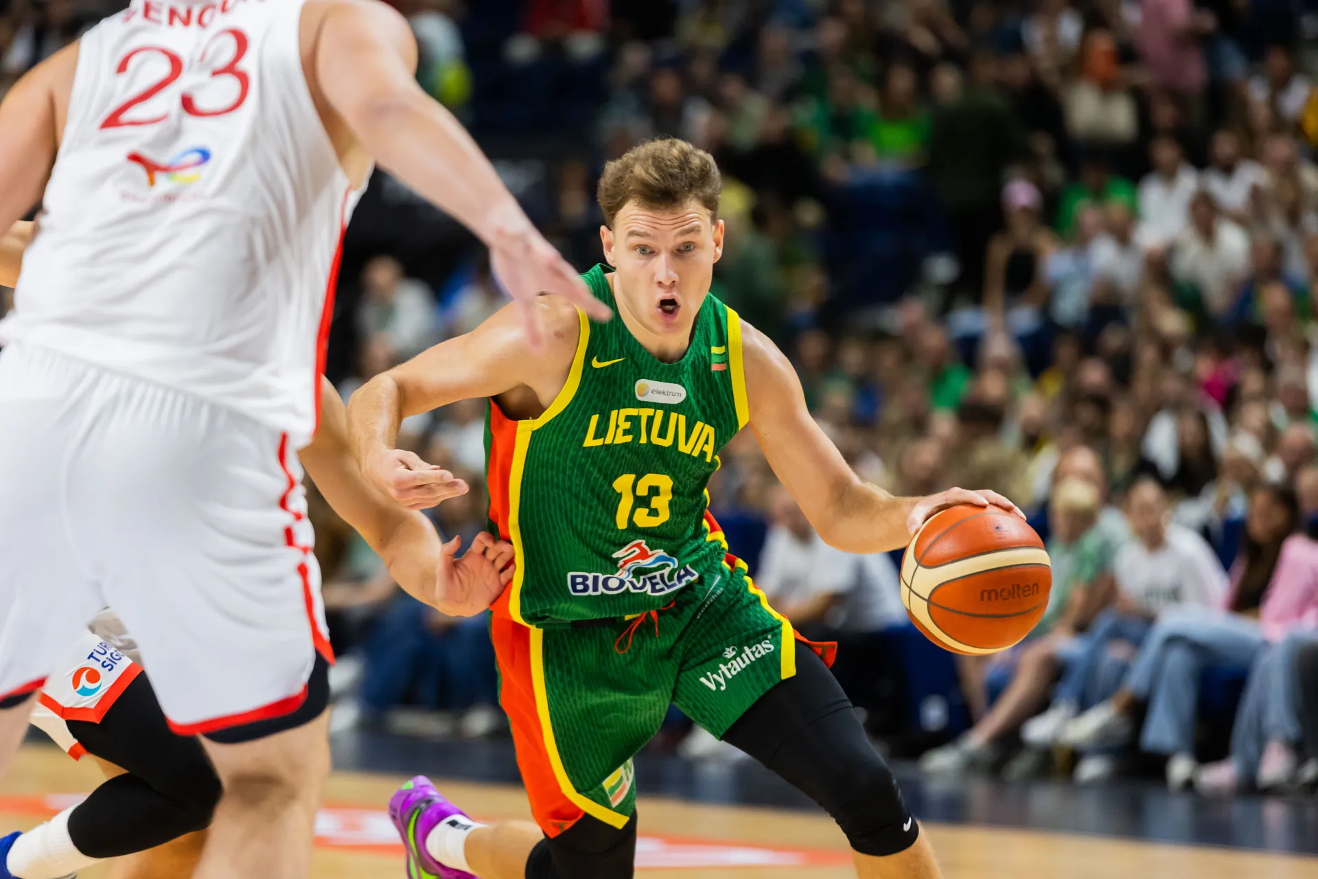 Lietuva – Turkija / P. Adamovič / BNS nuotr.