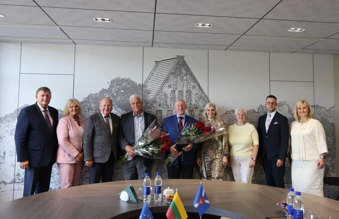Pasveikinti jubiliatai, praturtinę Kauno rajoną savo darbais / KRS nuotr.