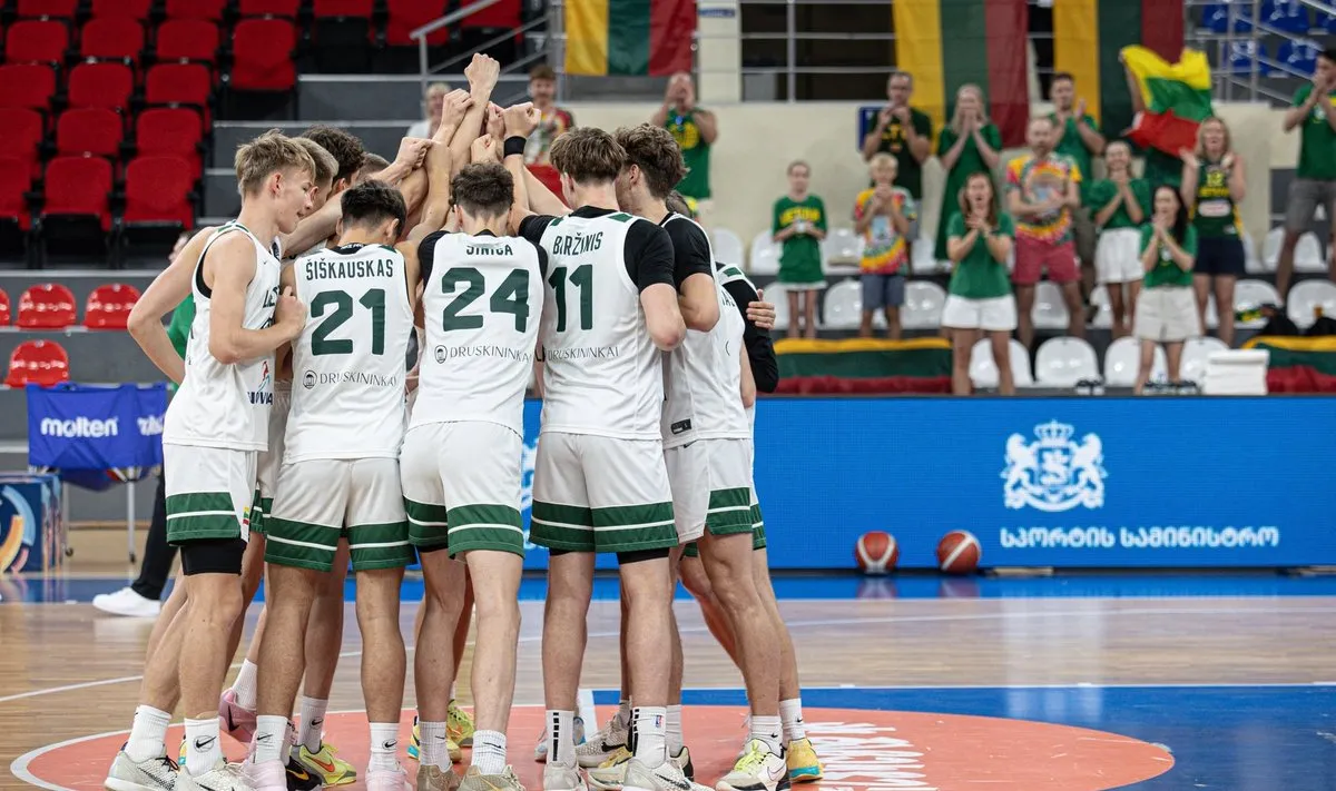 Lietuvos 16-mečių rinktinė / FIBA nuotr.
