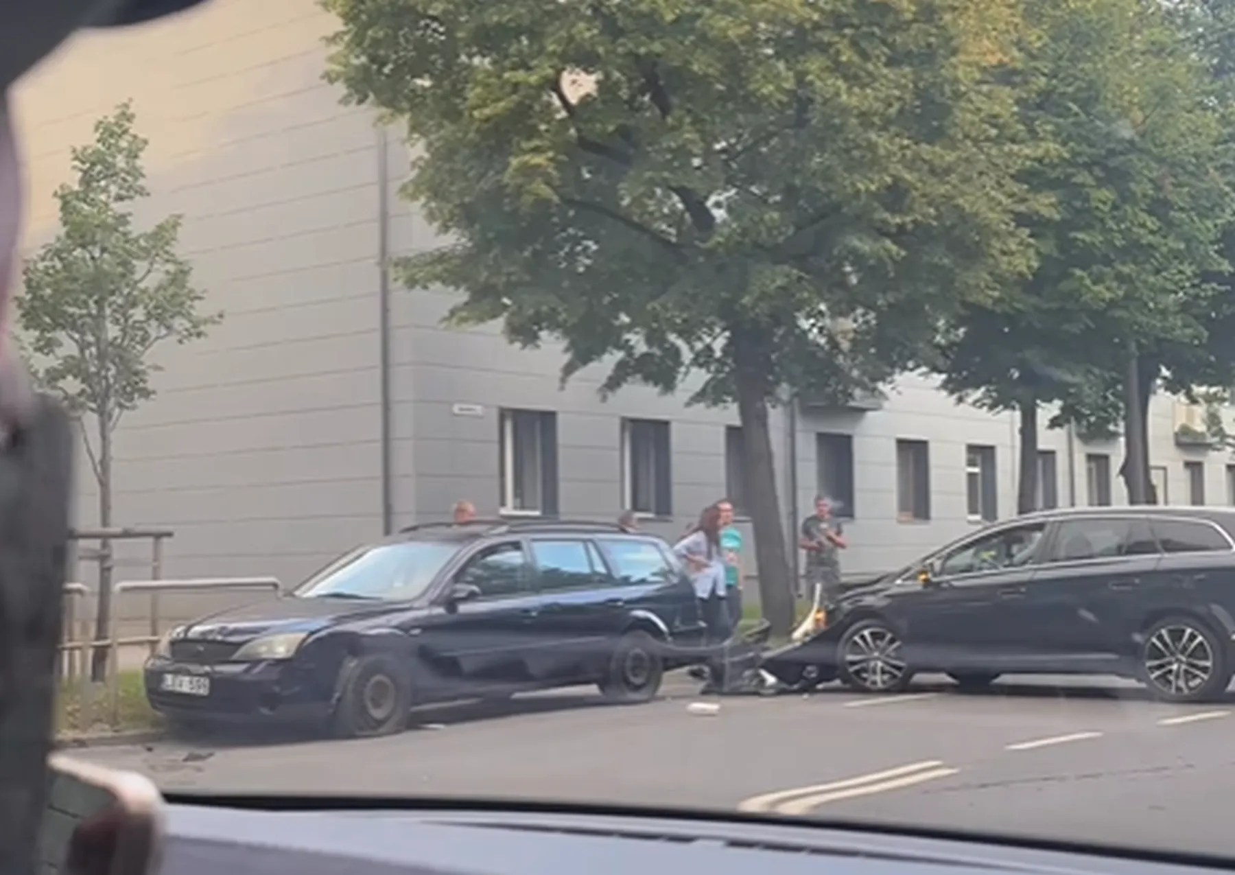 Eismo įvykis Petrašiūnuose / Stop kadras