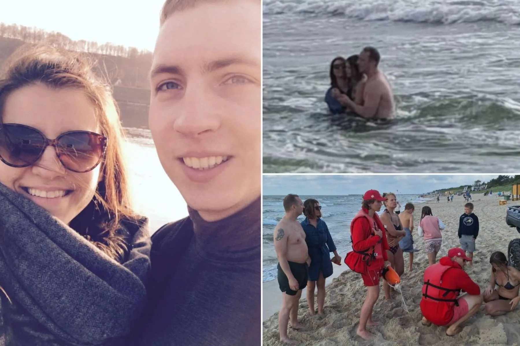 Jūroje skendusius žmones išgelbėjusi pora / Lrytas nuotr.