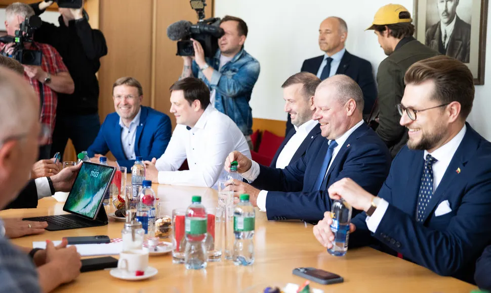 Demokratų sąjunga „Vardas Lietuvos“, Saulius Skvernelis, Linas Kukuraitis