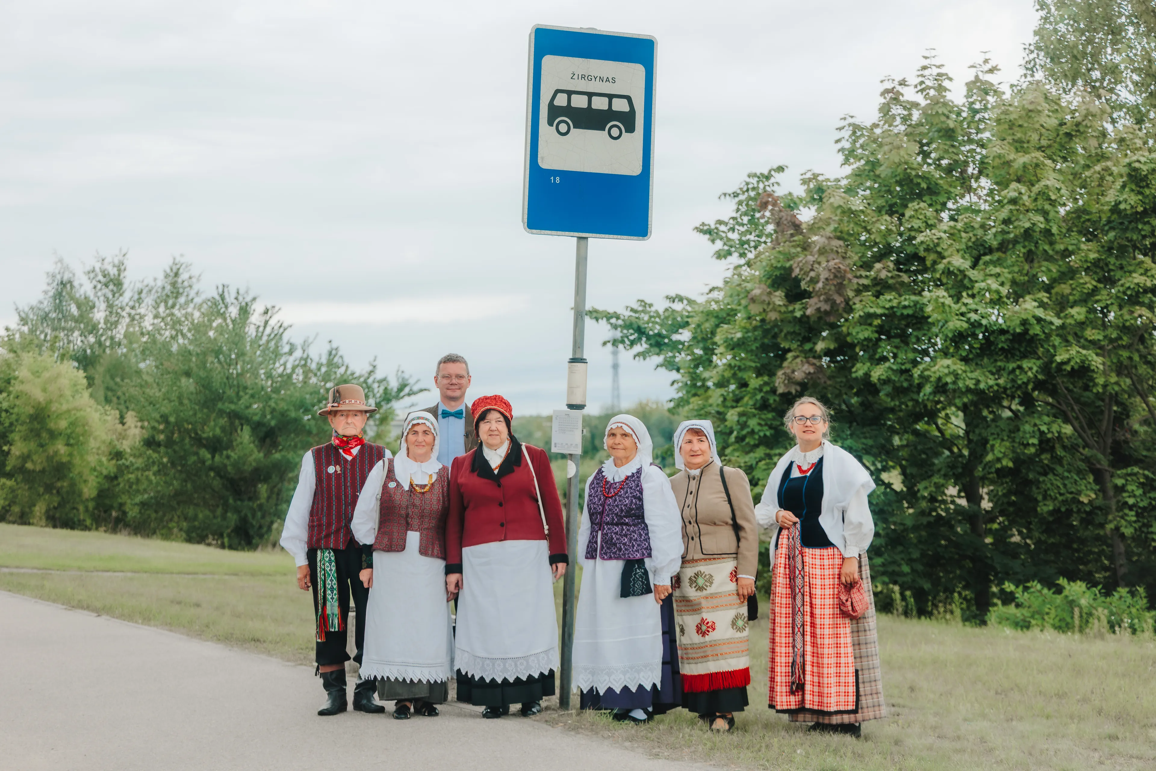 Užlietų kaimų istorijos Kauno rajono autobusuose / Organizatorių nuotr.