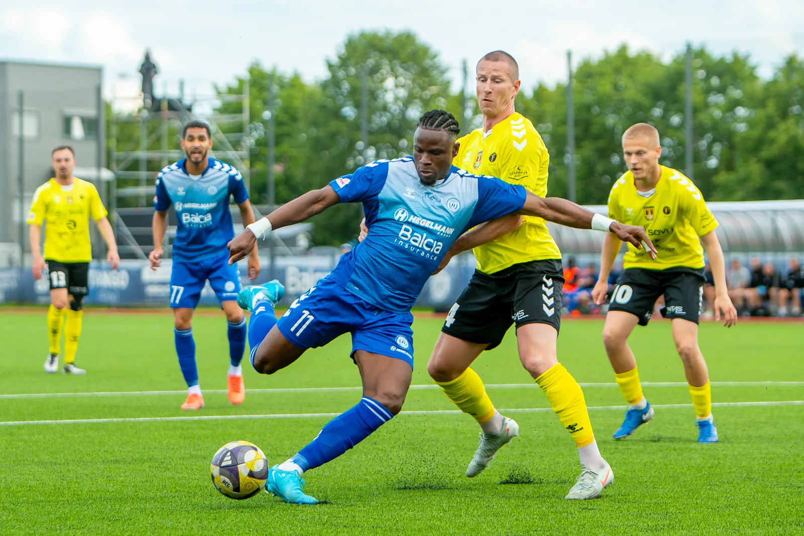 Njoya Abdelas / FC „Hegelmann“ nuotr.