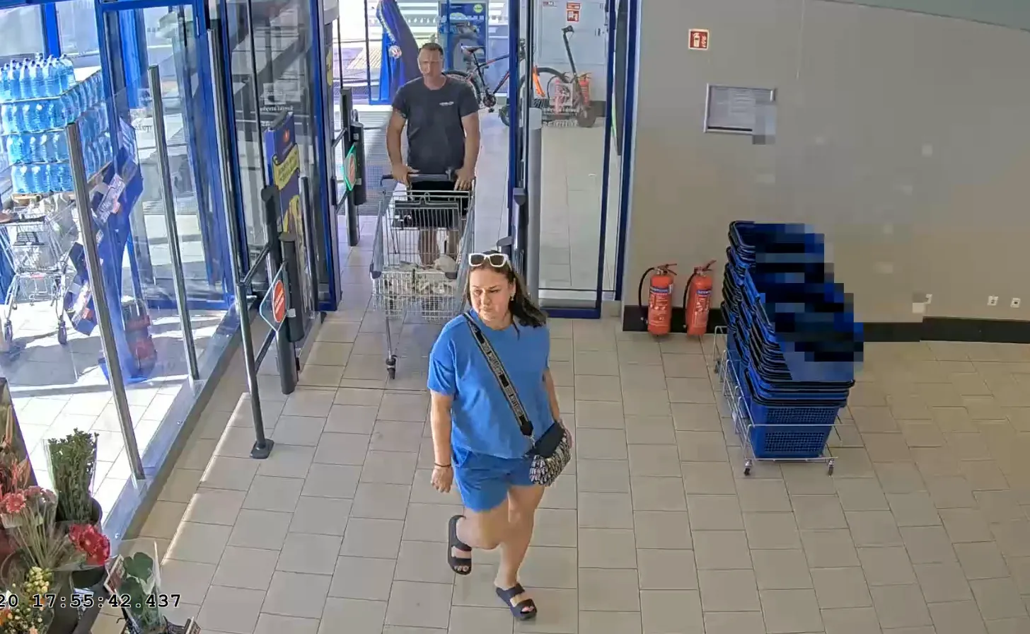 Kauno policija aiškinasi, kas nesusimokėjo už prekes / Kauno AVPK nuotr.