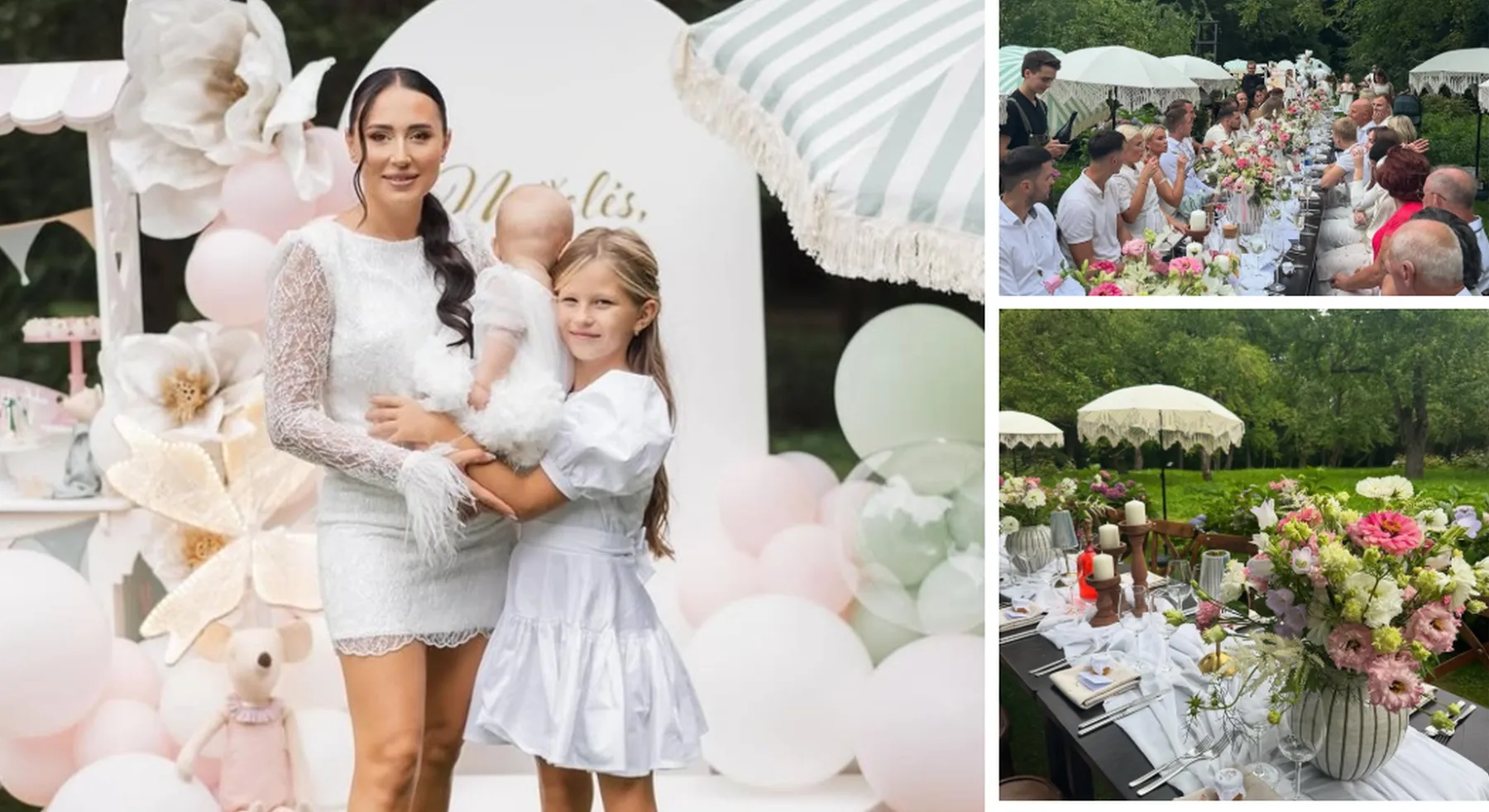 Gabrielės Grygolaitytės-Vashos dukrelės krikštynos / Asmeninio archyvo nuotraukos