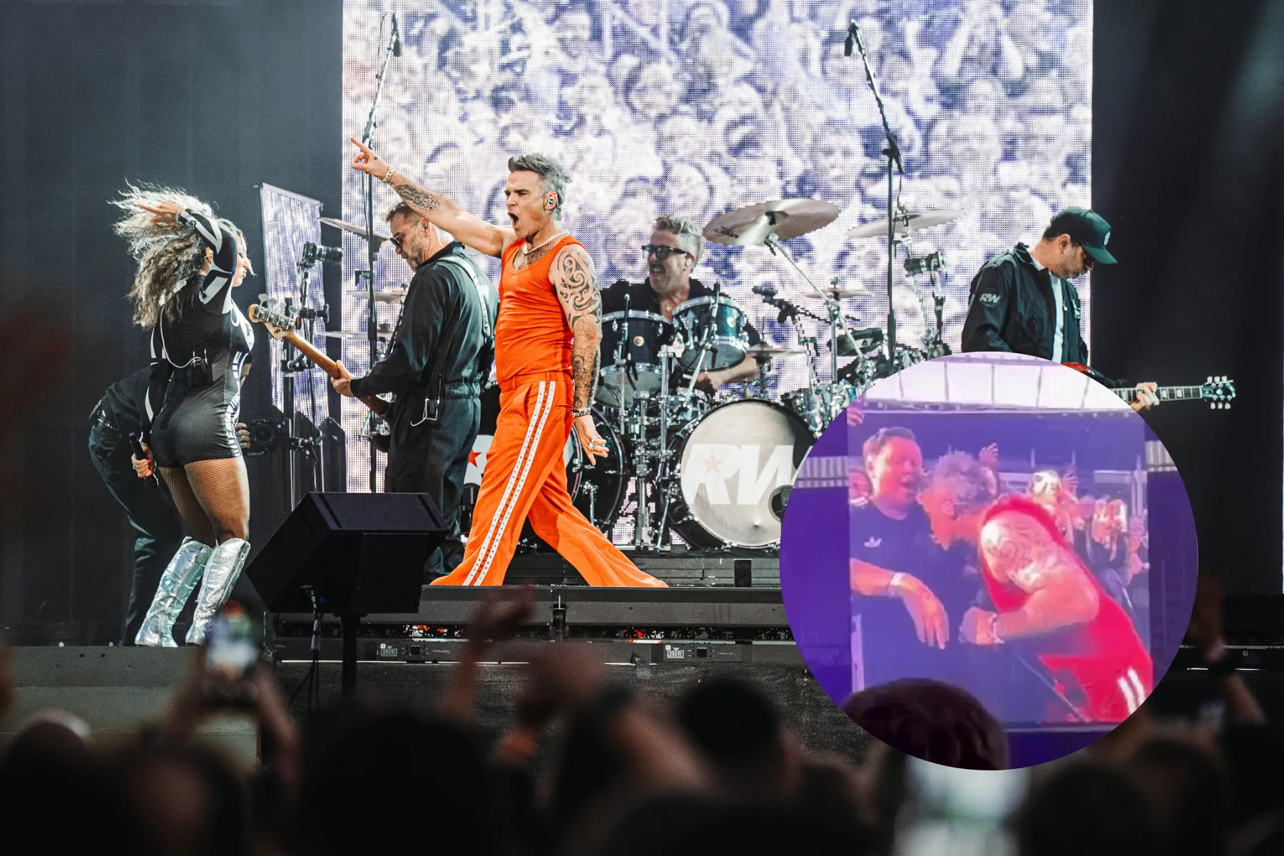 Robbie Williams koncertas Kaune