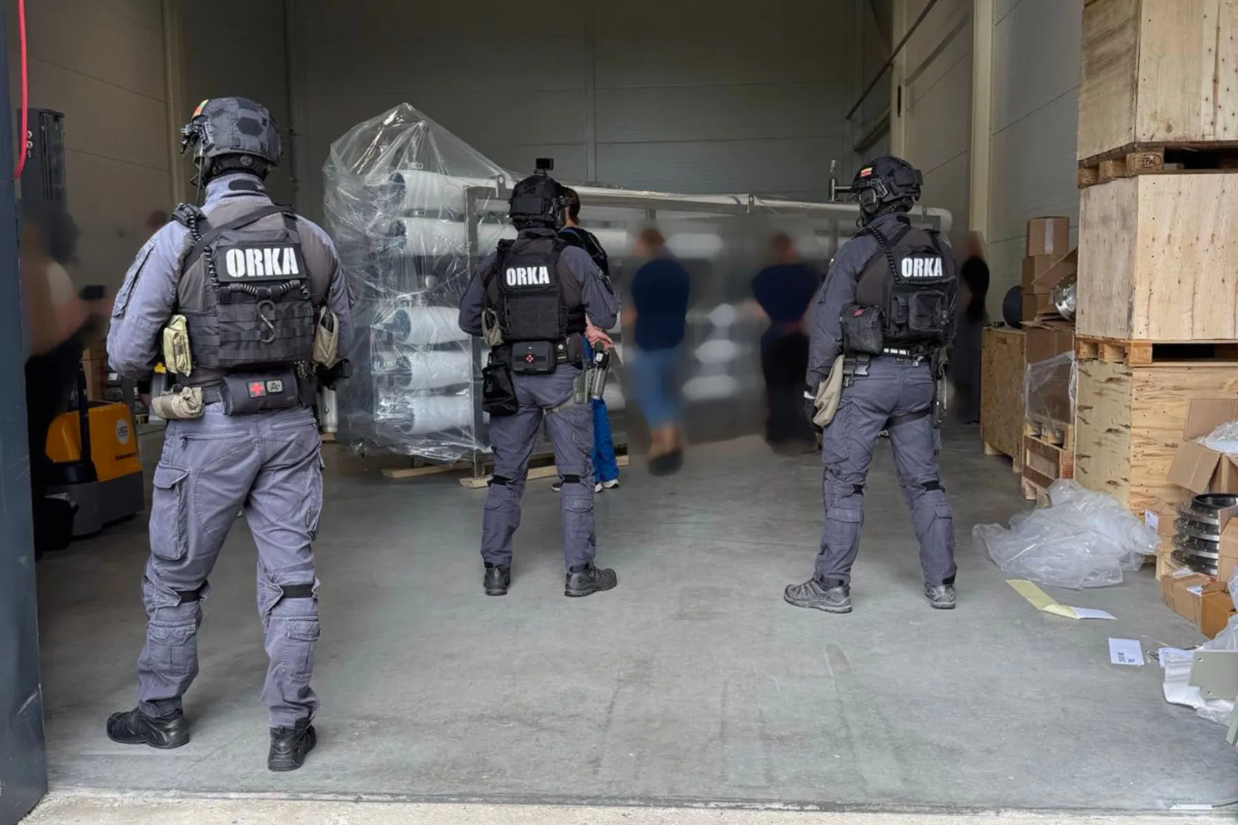 Teisėsauga demaskavo Kauno įmonę, galimai gabenusią filtravimo įrangą į Rusiją / MKT nuotr.