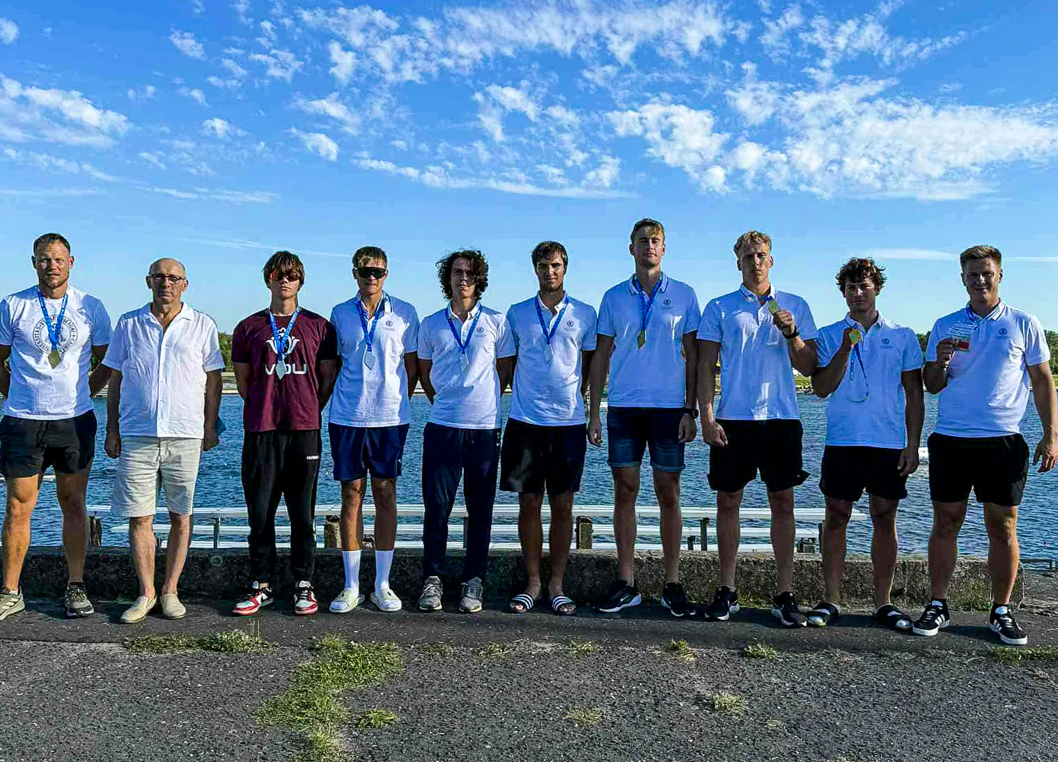 Medalius Europos studentų irklavimo čempionate pelnė visi VDU atstovai / VDU nuotr.