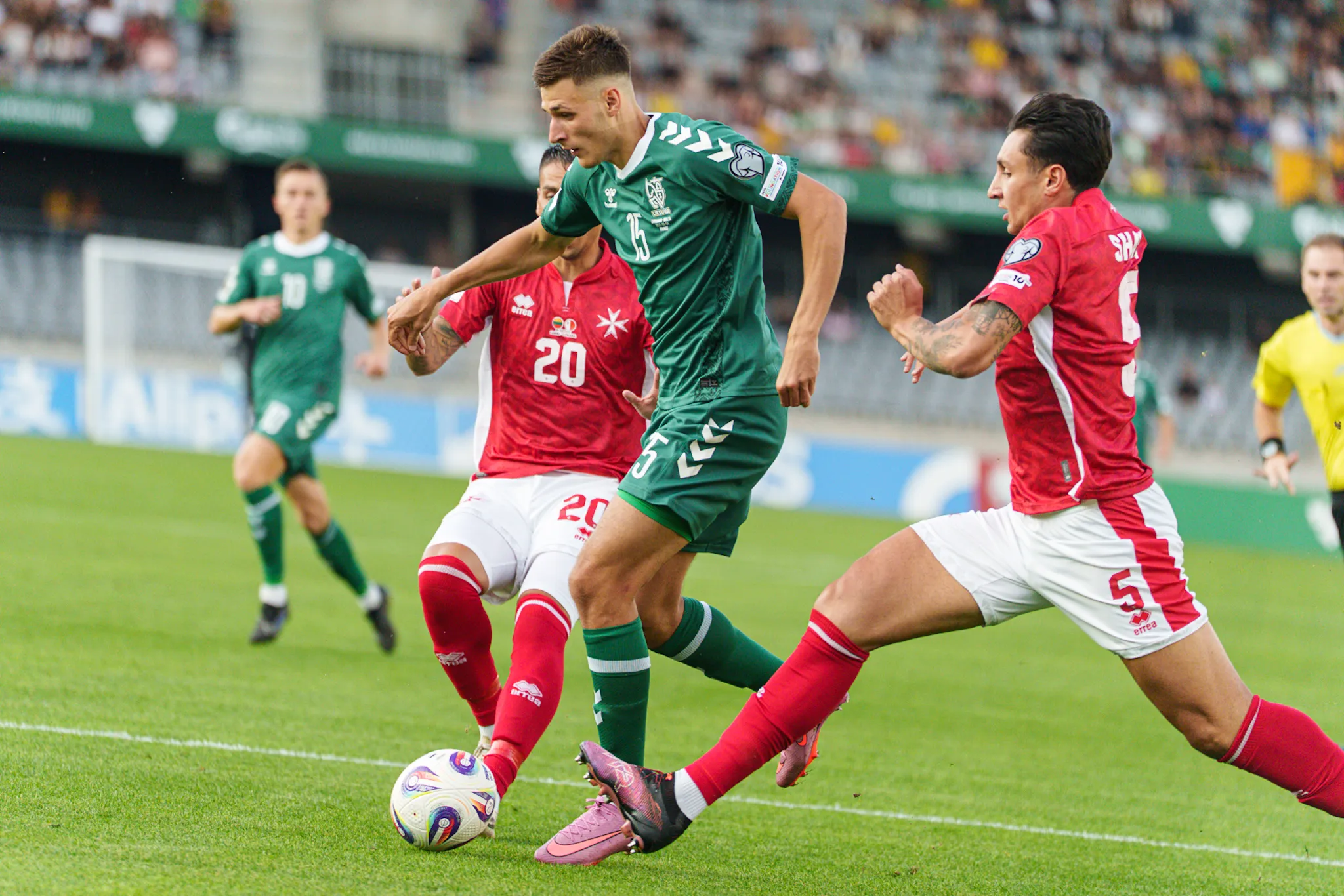 Lietuva - Malta / R. Tenio nuotr.