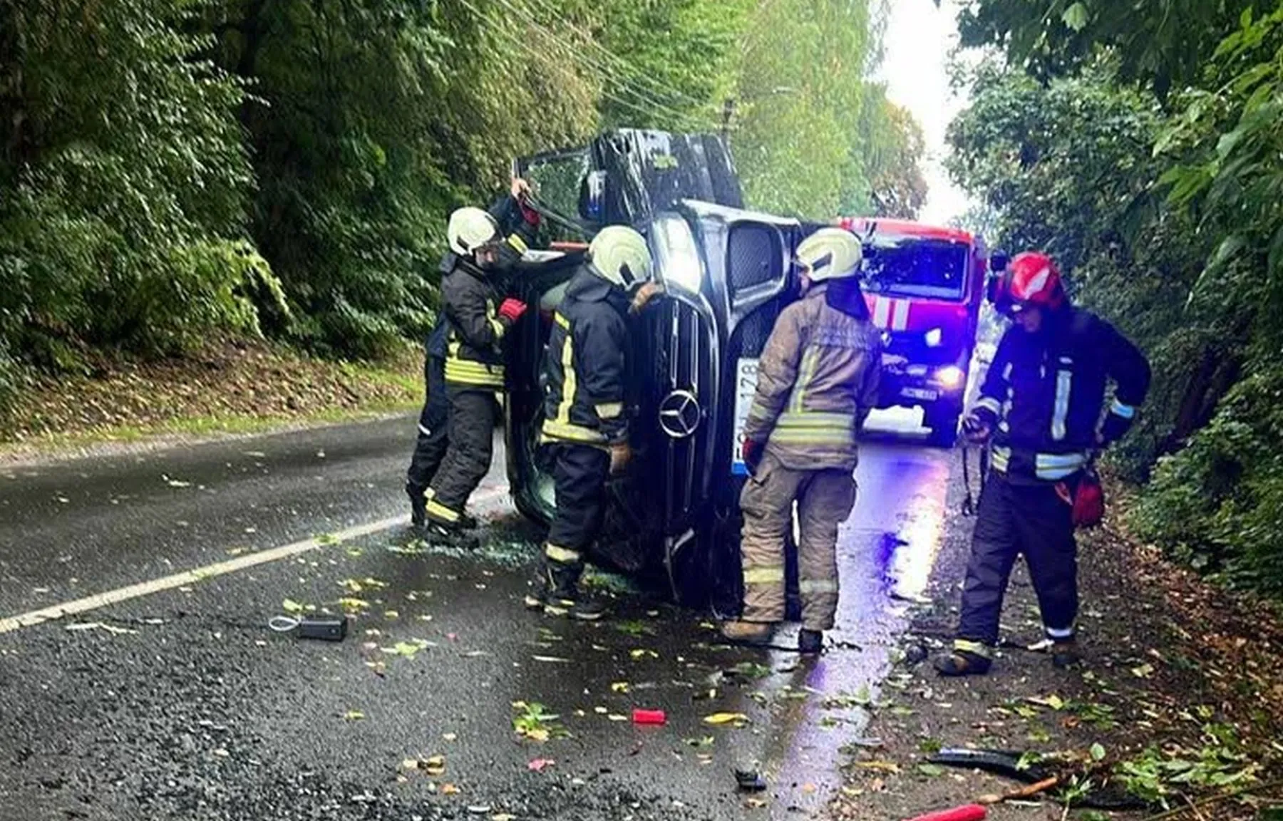 Eismo įvykis L. Ivinskio g. / Skaitytojų nuotr.