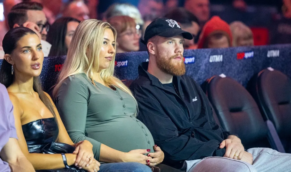 Ignas Brazdeikis su žmona