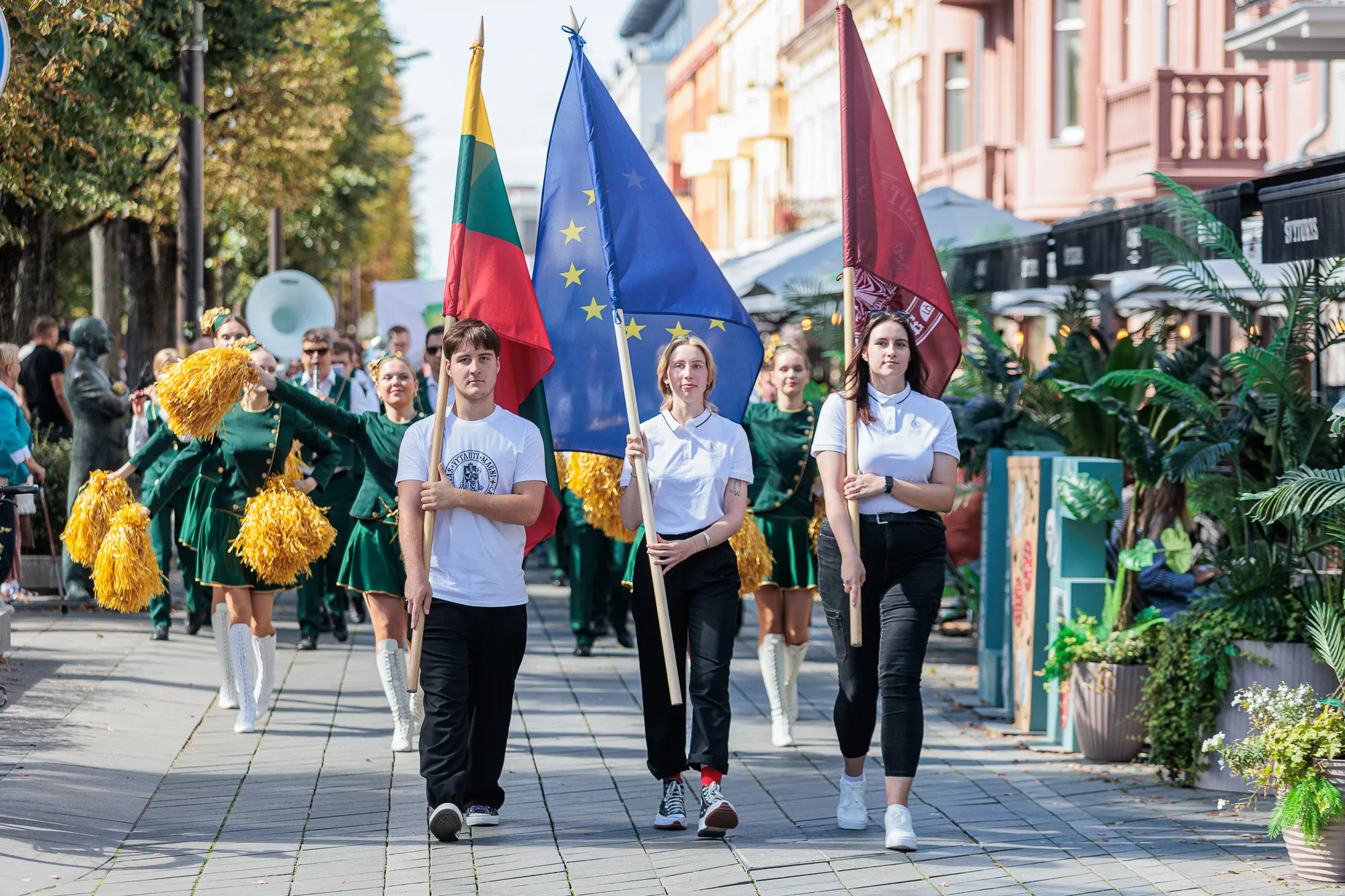 Studentų eisena / R. Tenio nuotr.