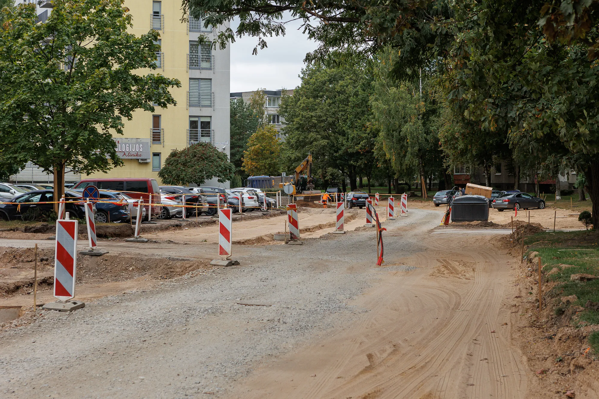 Geležinio Vilko gatvės remontas / R. Tenio nuotr.