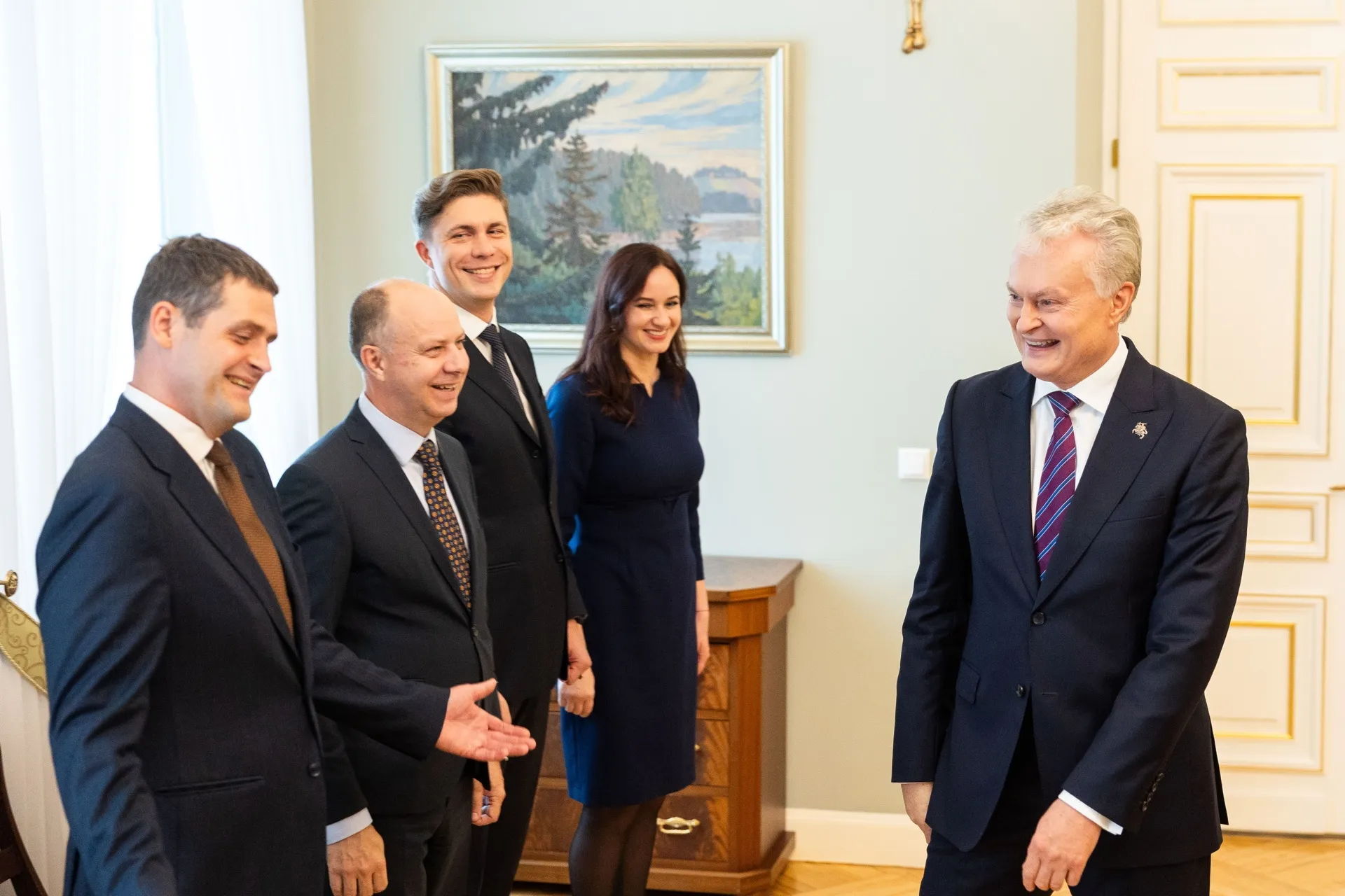 Remigijus Žemaitaitis, Aurelijus Veryga, Mindaugas Sinkevičius, Inga Ruginienė, Gitanas Nausėda