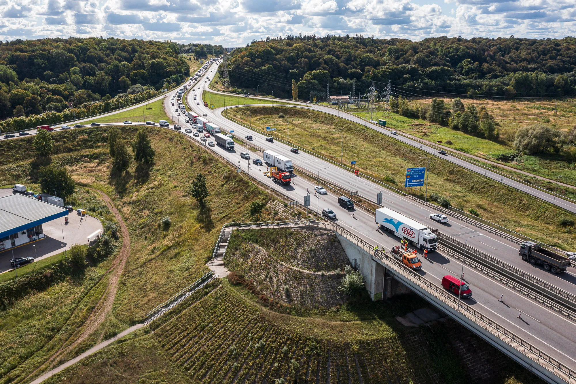 Lampėdžių tiltas / R. Tenio nuotr.