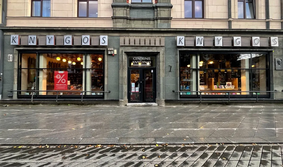 Kauno centrinis knygynas / A. Masiokaitės-Liubinienės nuotr.