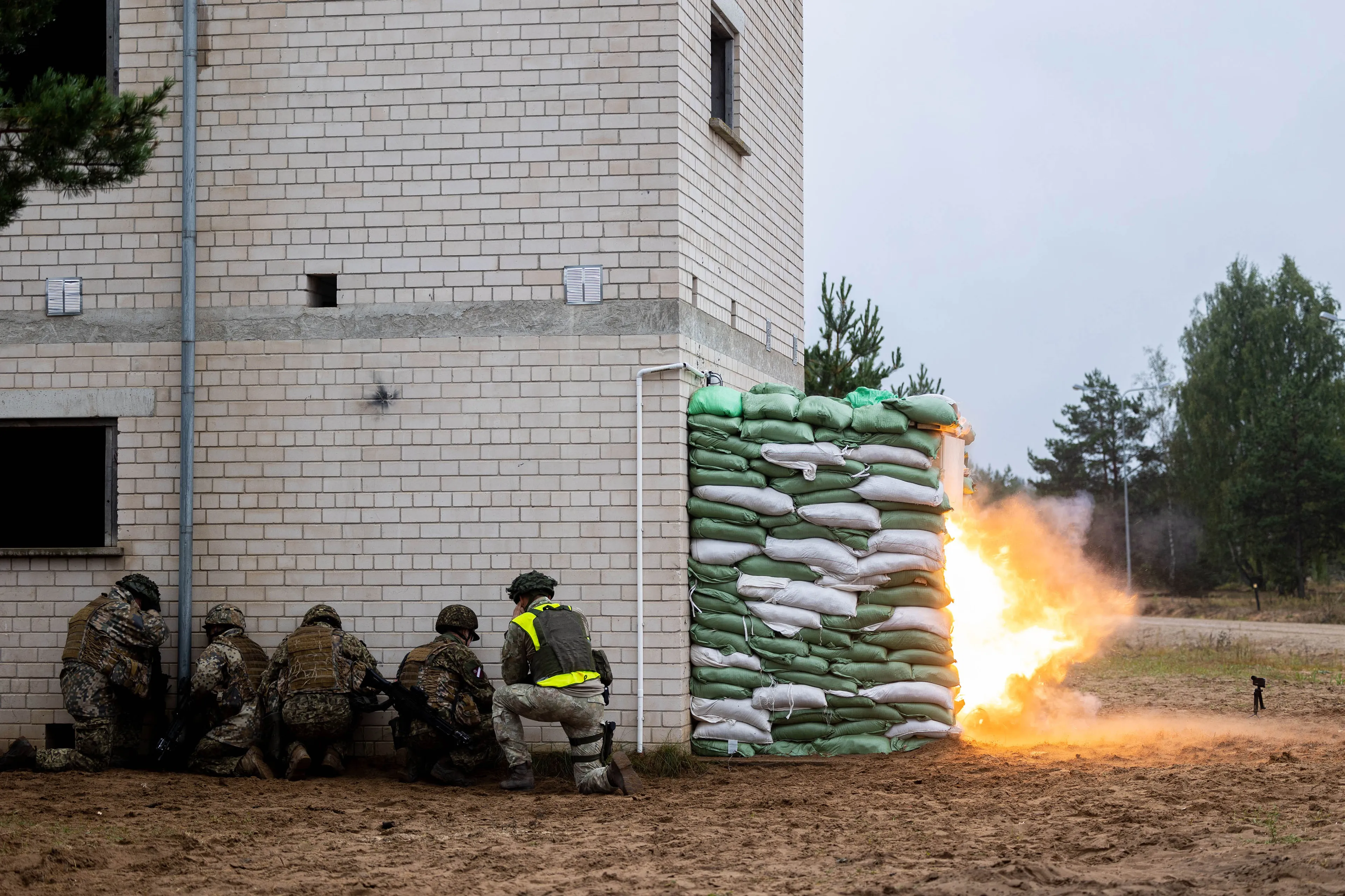 Pratybos „Inžinierių griausmas“ / Lietuvos kariuomenės nuotr.