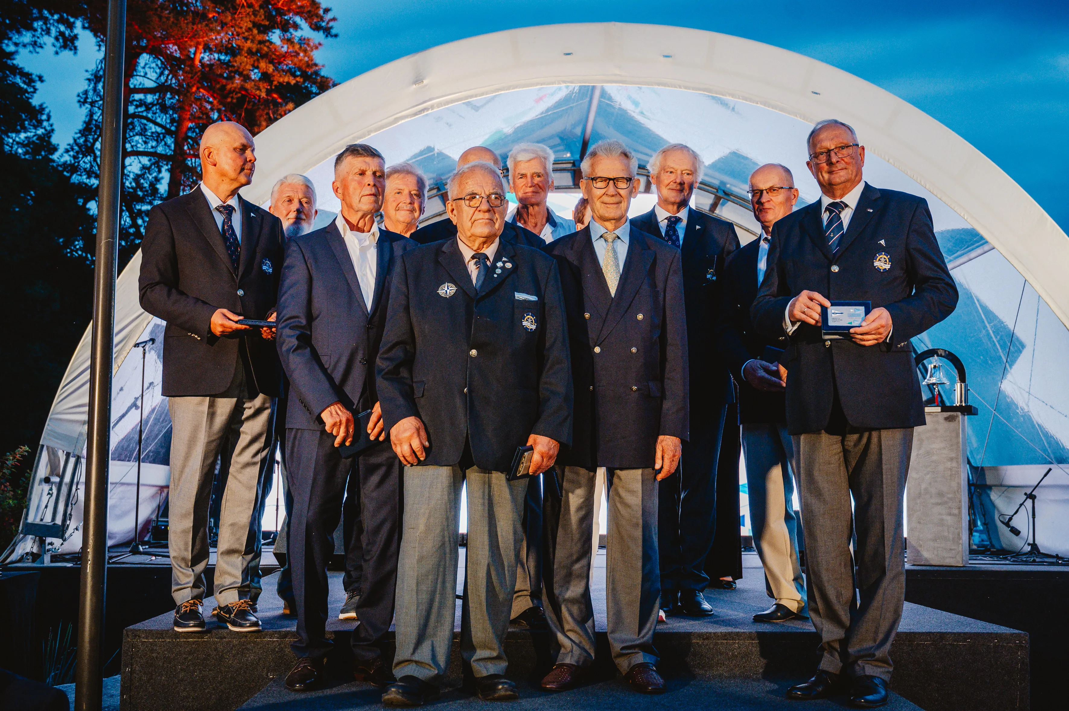 Buriavimo komplekso „Bangapūtys“ atidarymas ir LBS 90-mečio minėjimas / Kauno sav. nuotr.