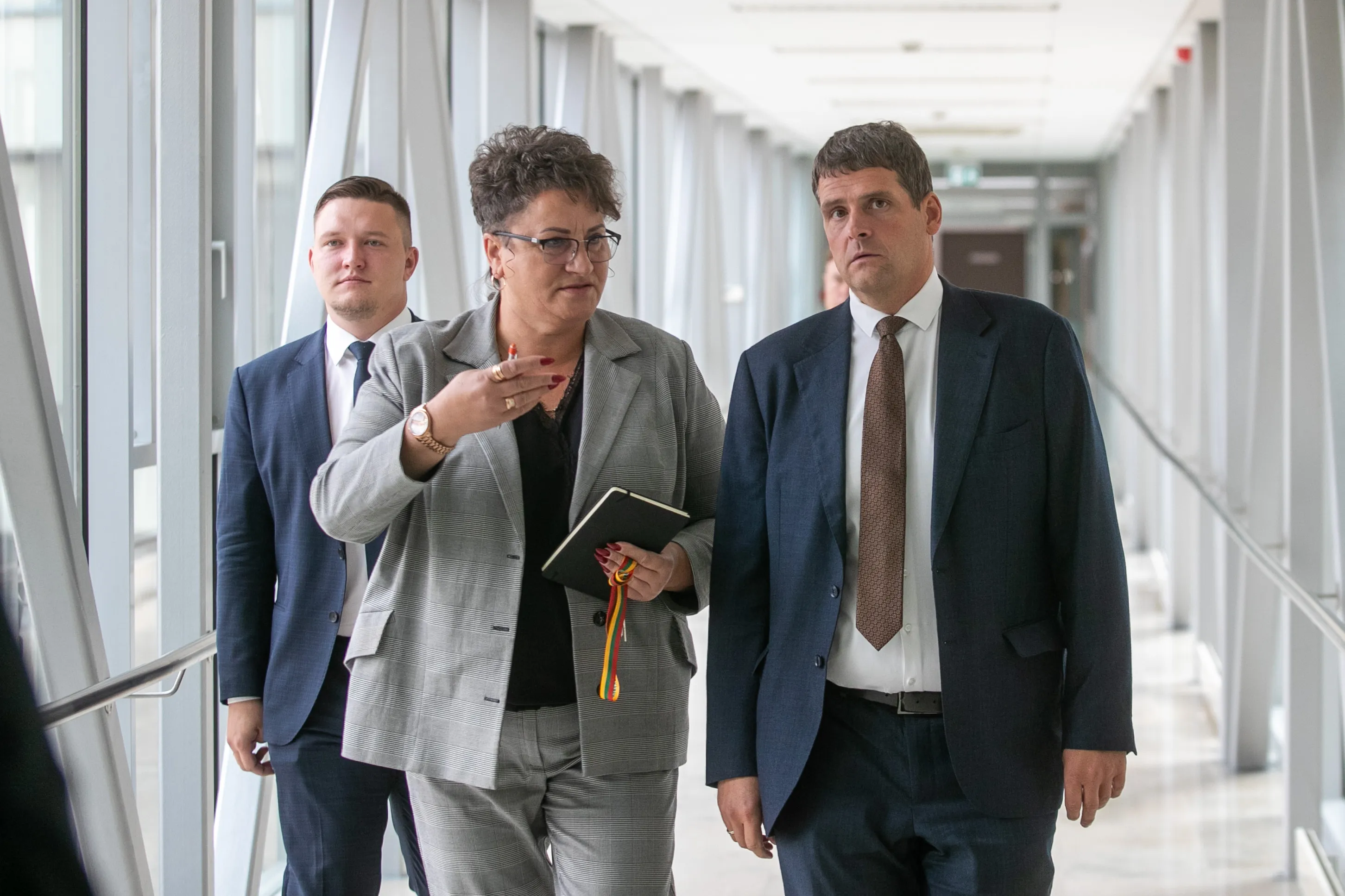 Lina Šukytė-Korsakė, Remigijus Žemaitatis. ELTA / O. Gurevičiaus nuotr.