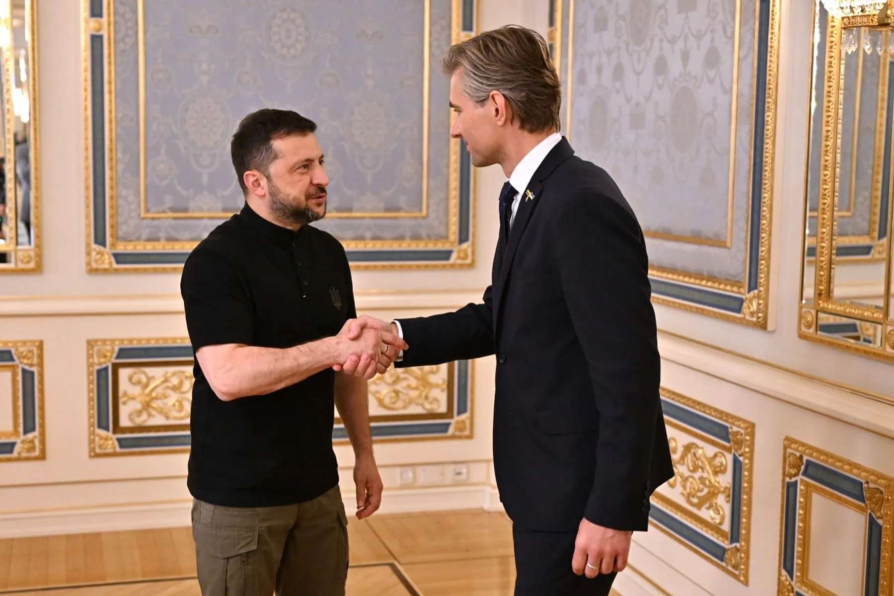 Susitikimas su V. Zelenskiu / URM nuotr.