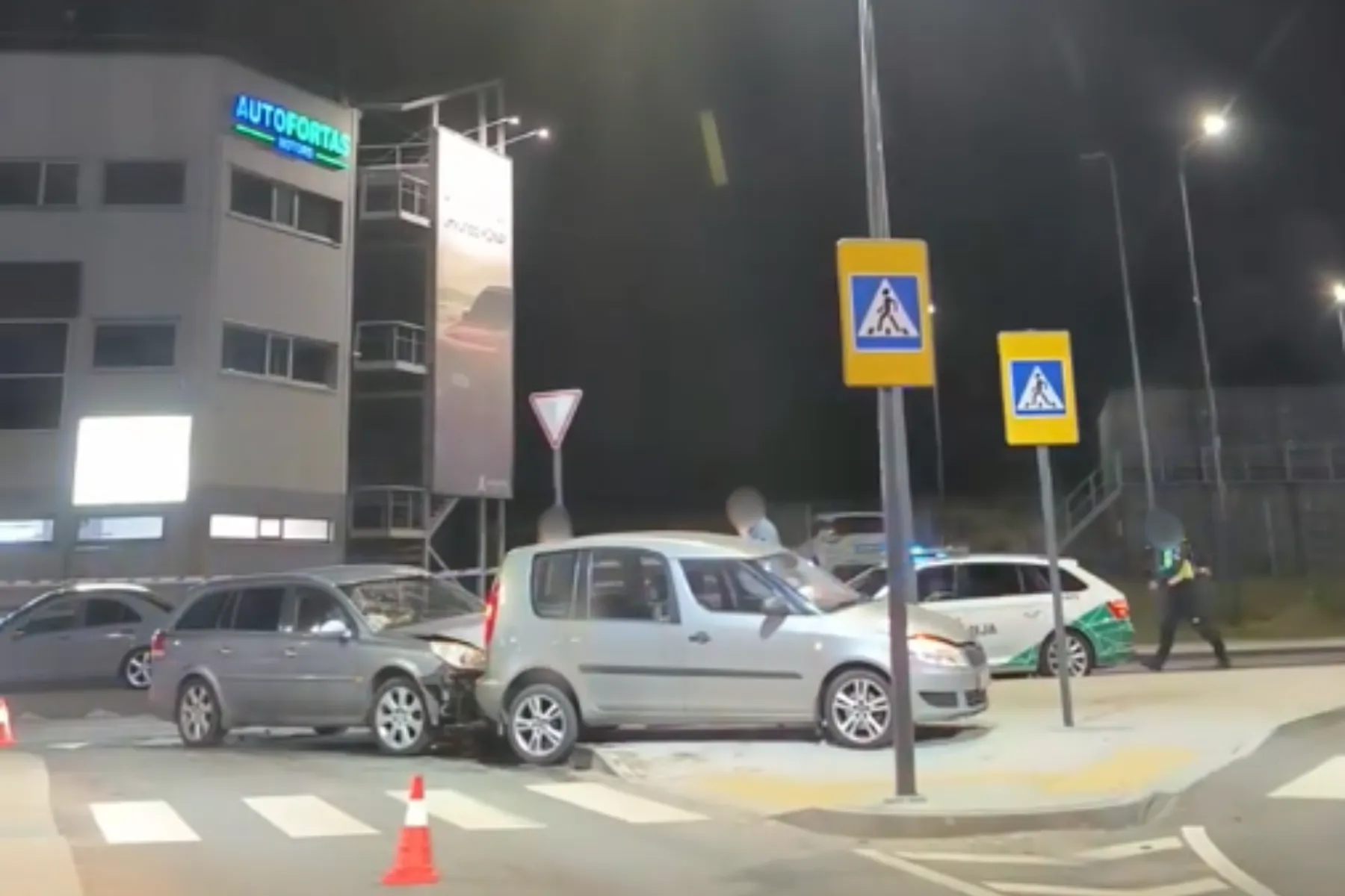 Avarija 9-ojo Forto gatvėje