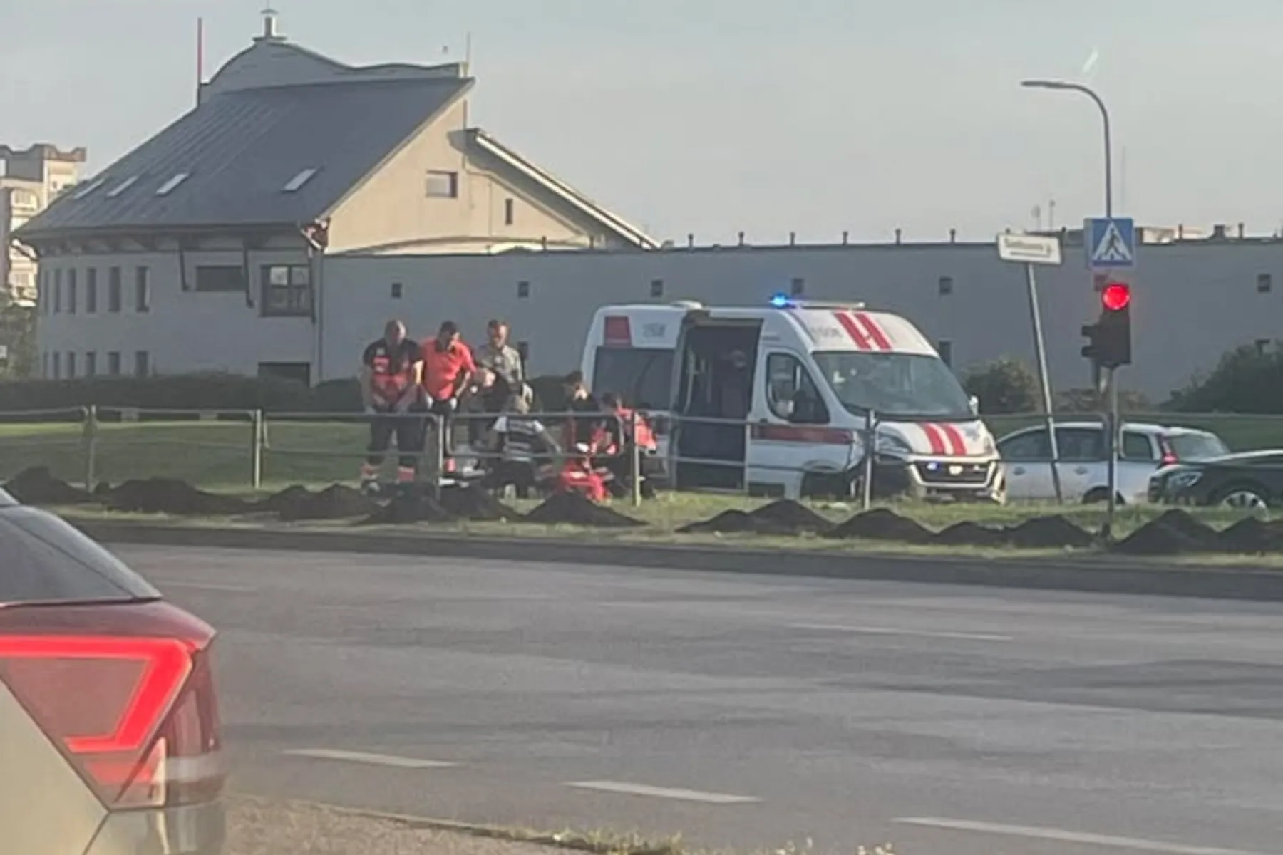 Avarija Mosėdžio gatvėje