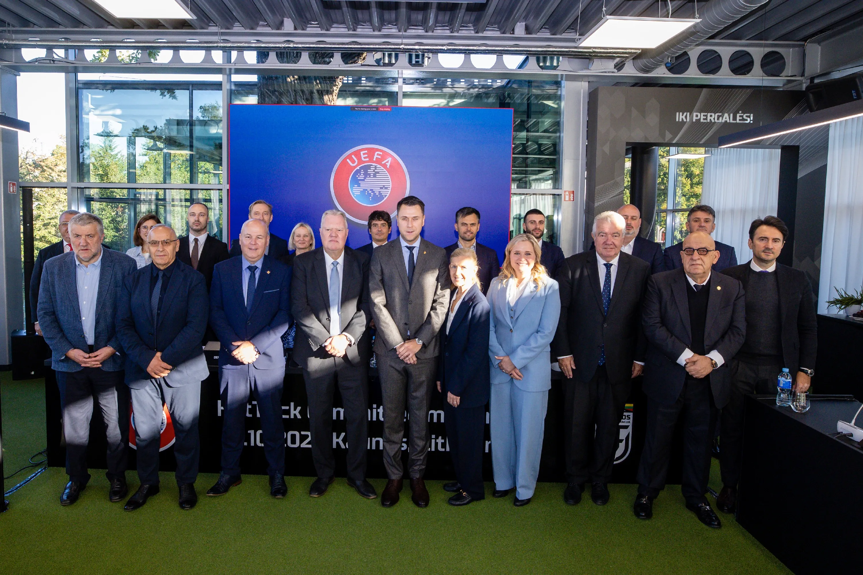 UEFA „HatTrick“ komiteto posėdis Kaune / LFF nuotr.